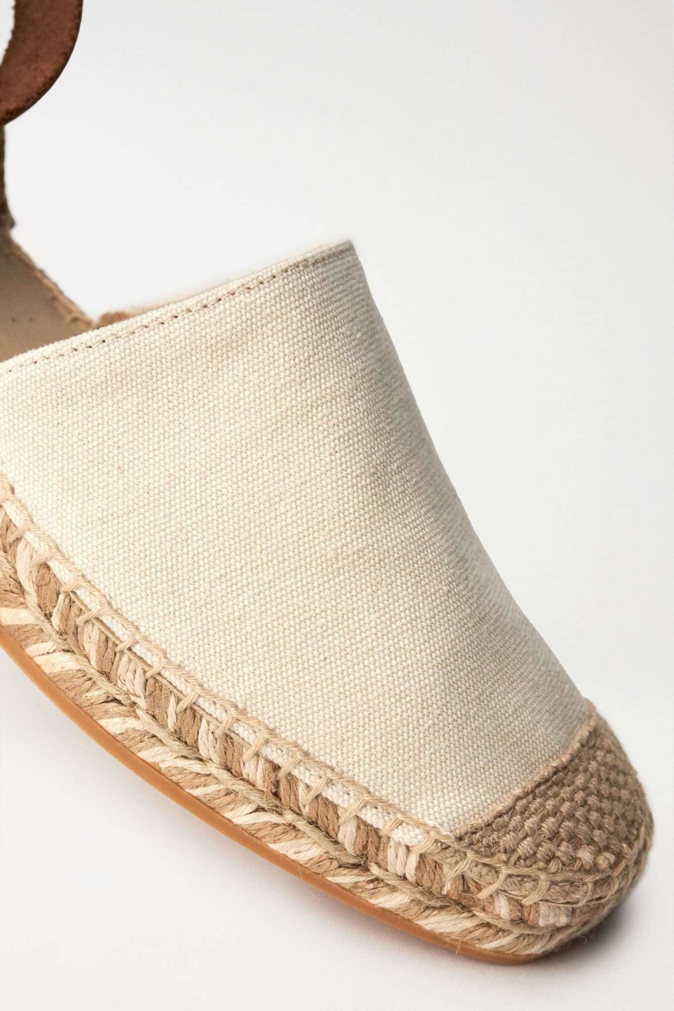 Espadrillas con plateau in sandali di perle chiare Salsa Jeans   