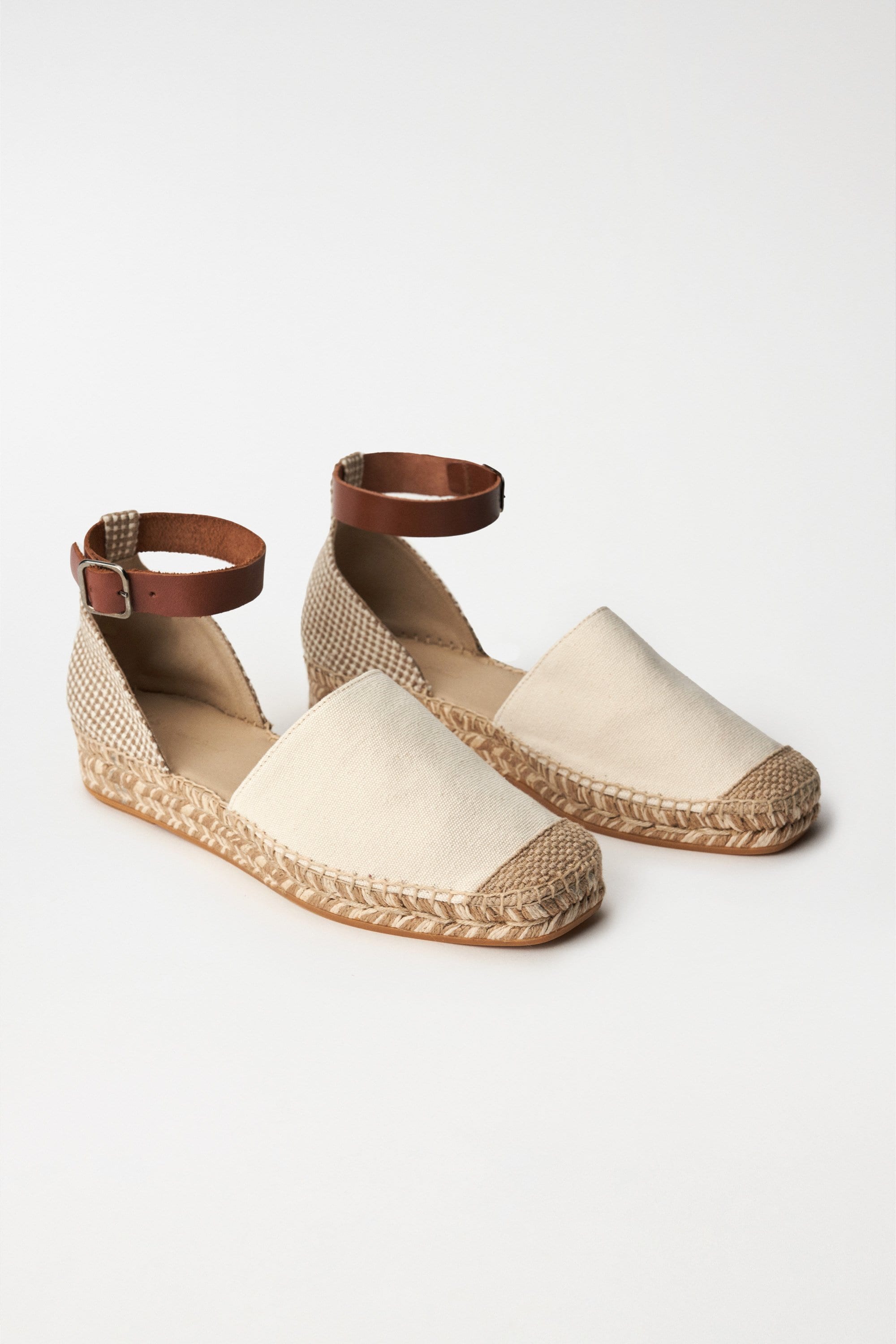 Espadrillas con plateau in sandali di perle chiare Salsa Jeans   