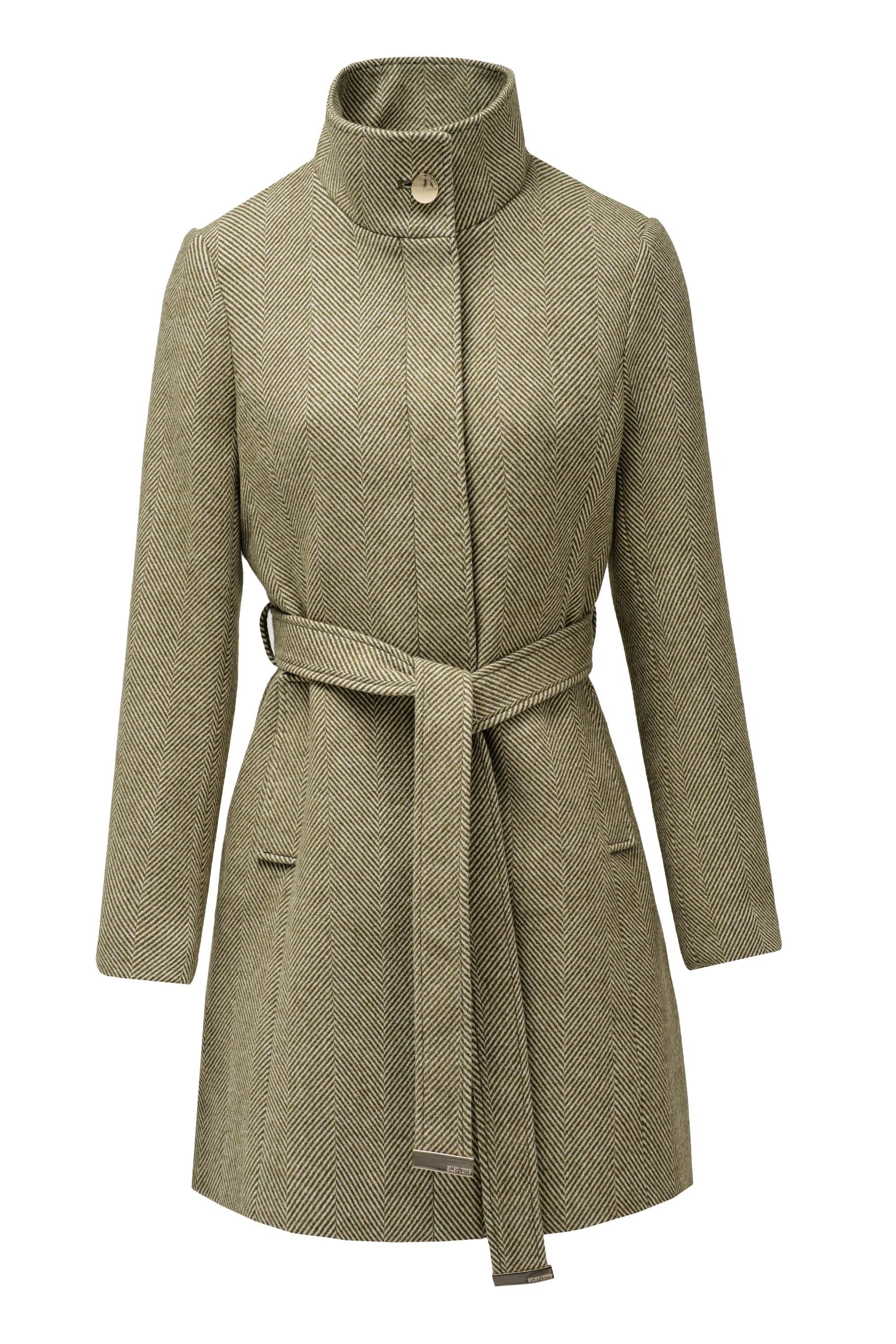 Il cappotto di lana rivisitato in grigio scuro Giacche Salsa Jeans