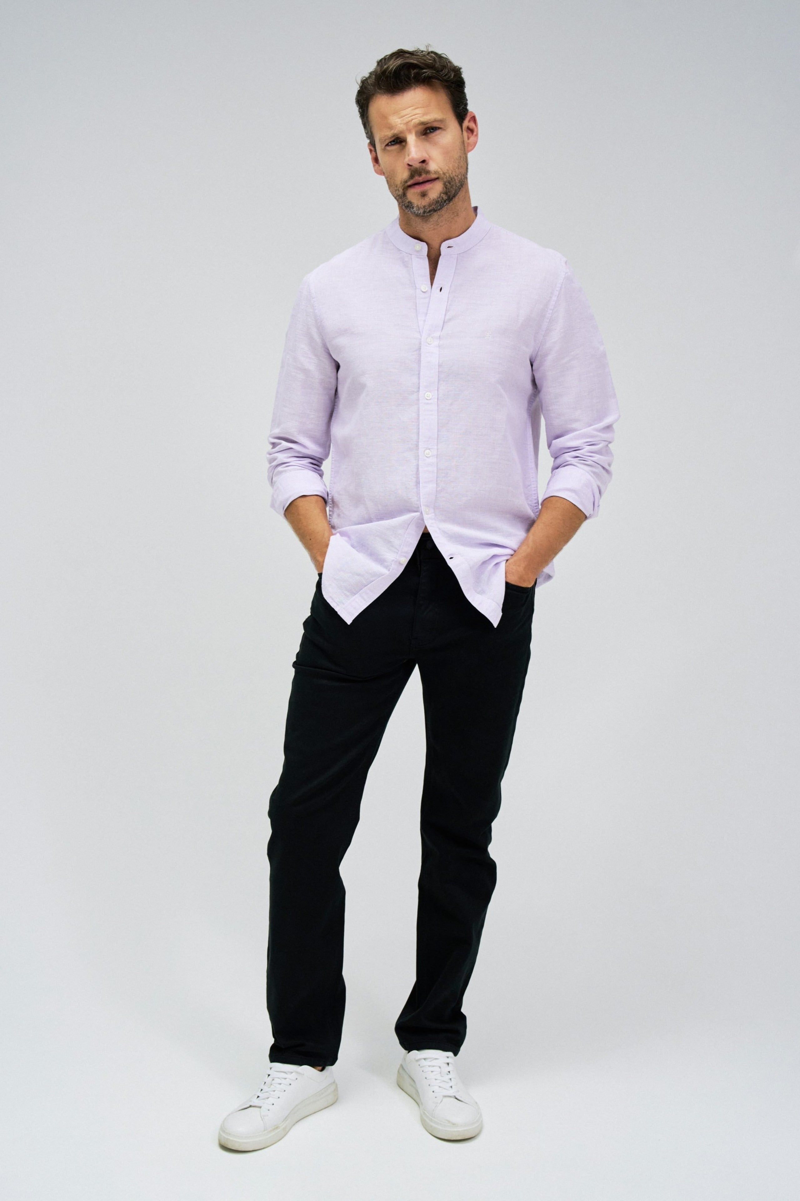 Pantaloni S-Activ Regular Jogger Colors in Nero Pantaloni Salsa Jeans