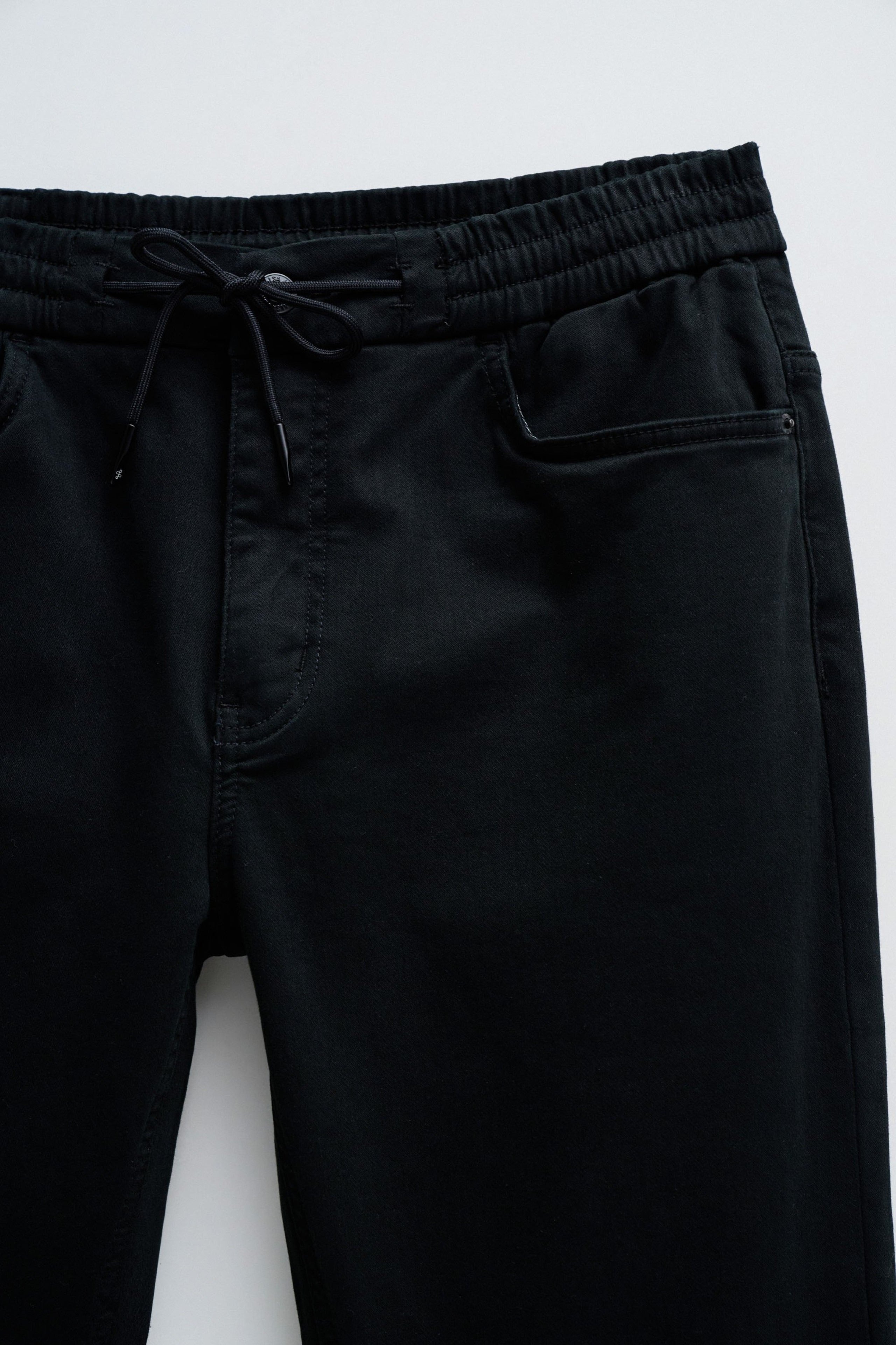 Pantaloni S-Activ Regular Jogger Colors in Nero Pantaloni Salsa Jeans