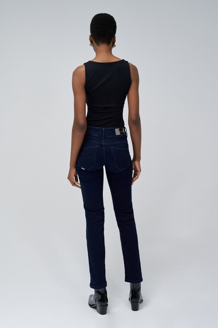 Jeans Secret Straight in lavaggio scuro Salsa Jeans   