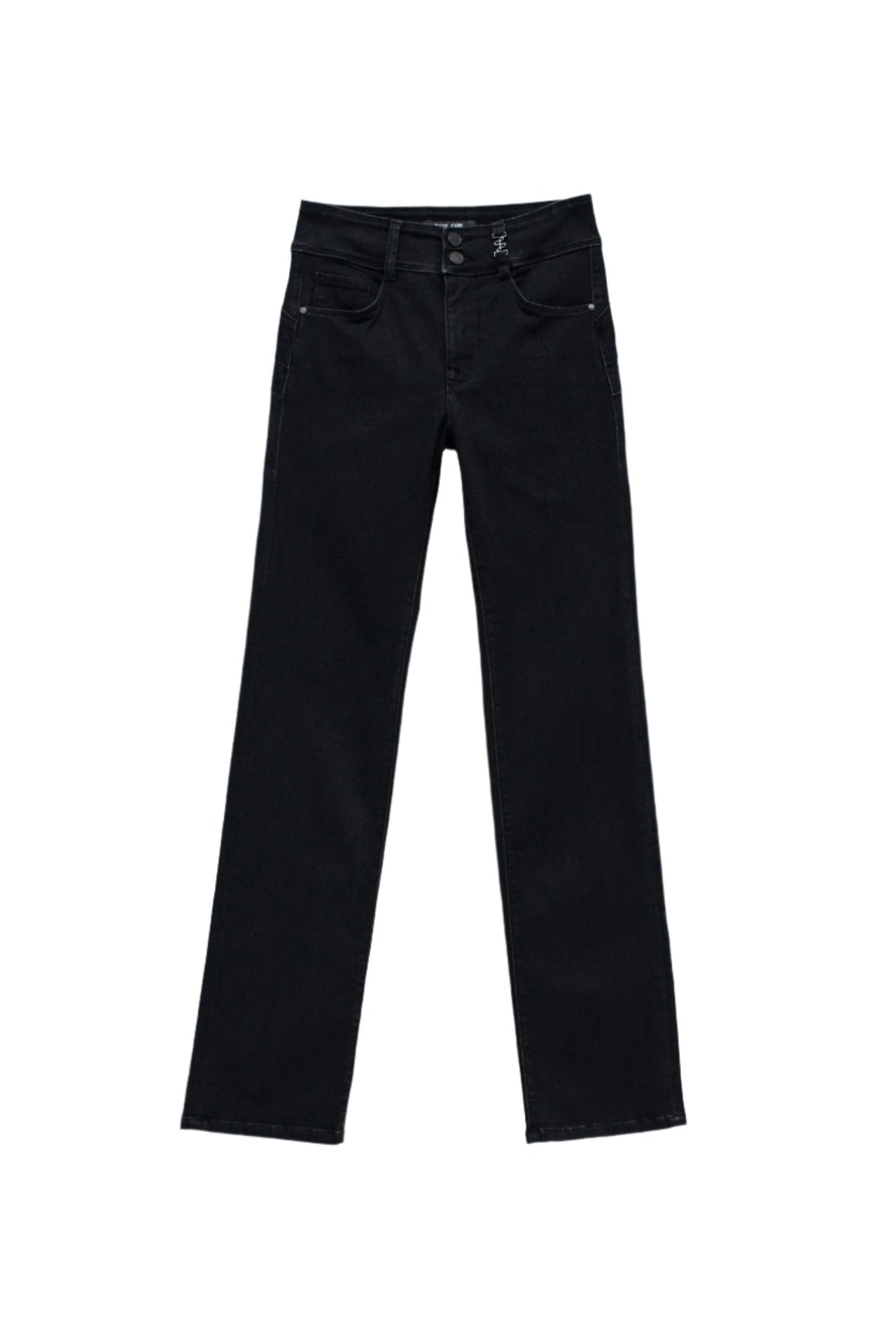 Secret Straight Black in Jeans neri Salsa Jeans   