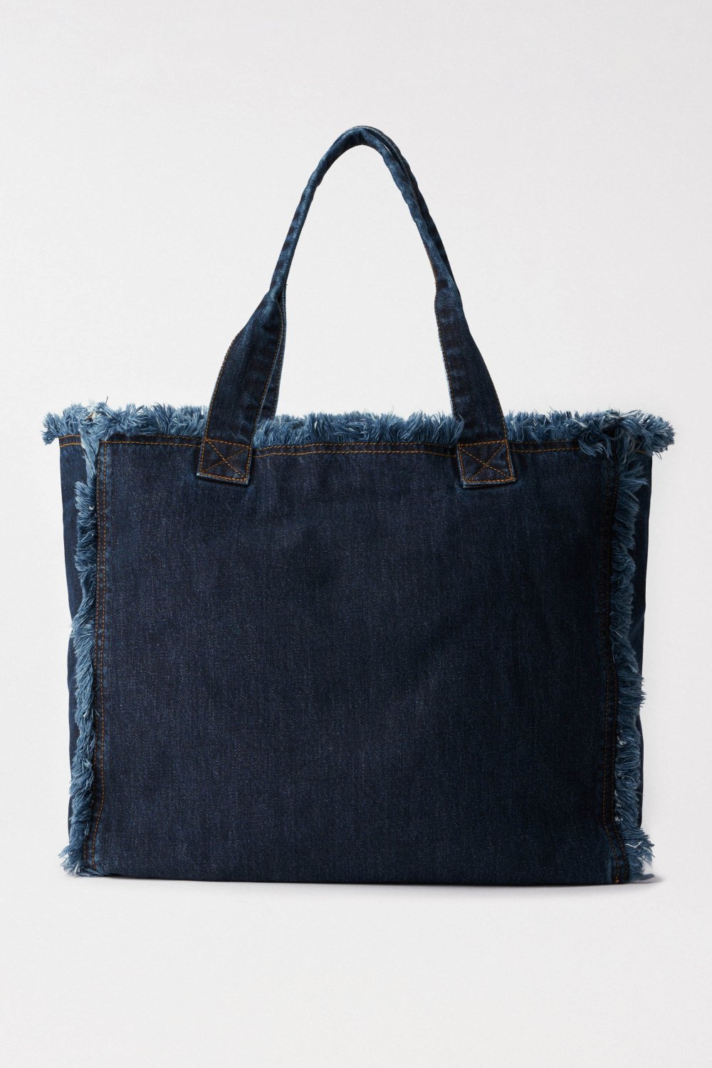 Borsa tote in denim con lavaggio scuro Salsa Jeans   