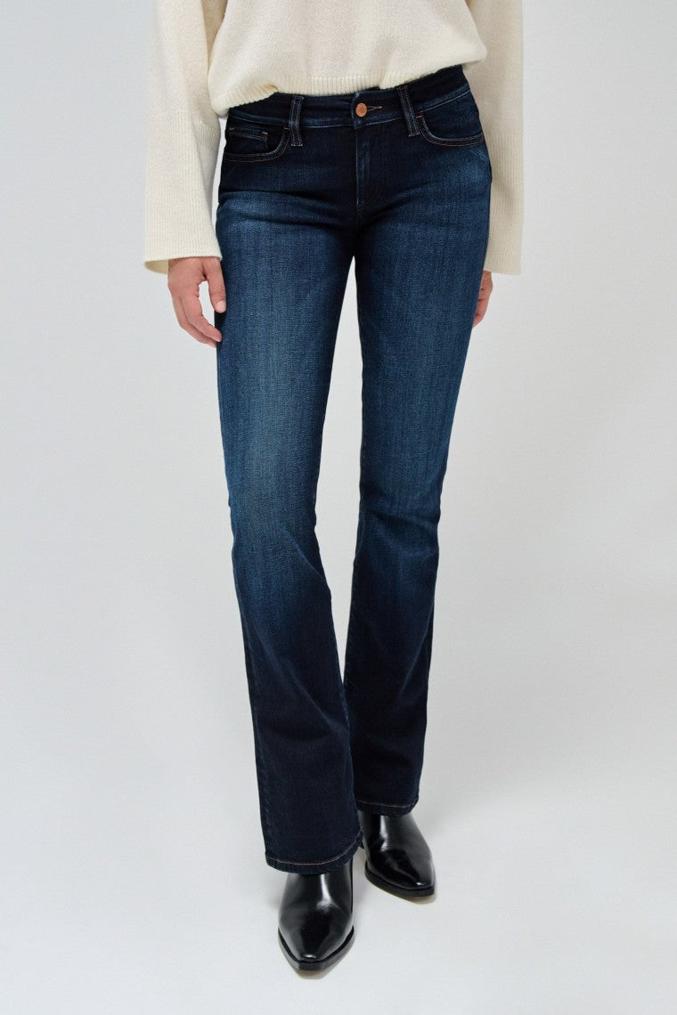 Bootcut Wonder Dark wash in jeans a lavaggio medio Salsa Jeans   