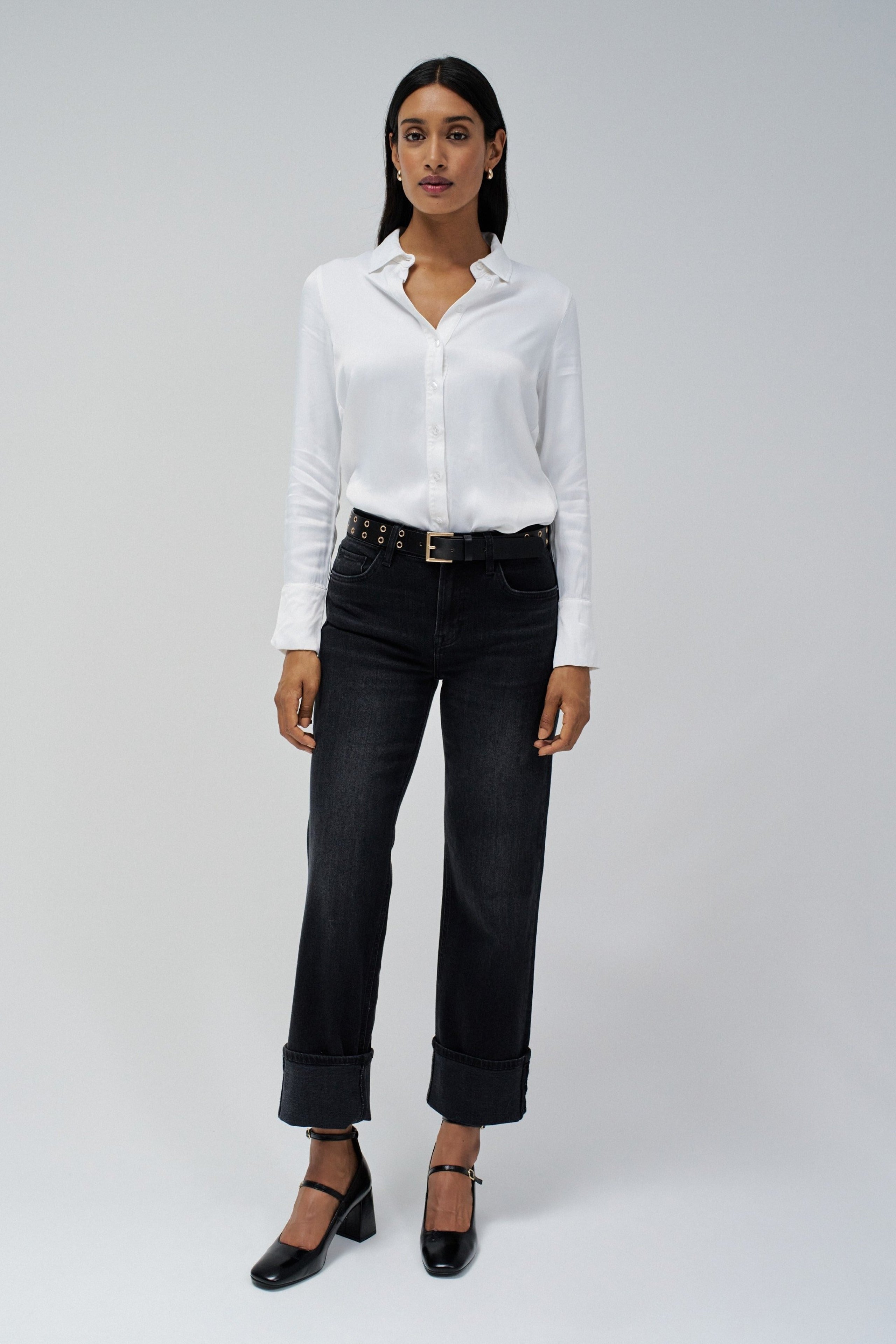 True Straight in Black Jeans Salsa Jeans