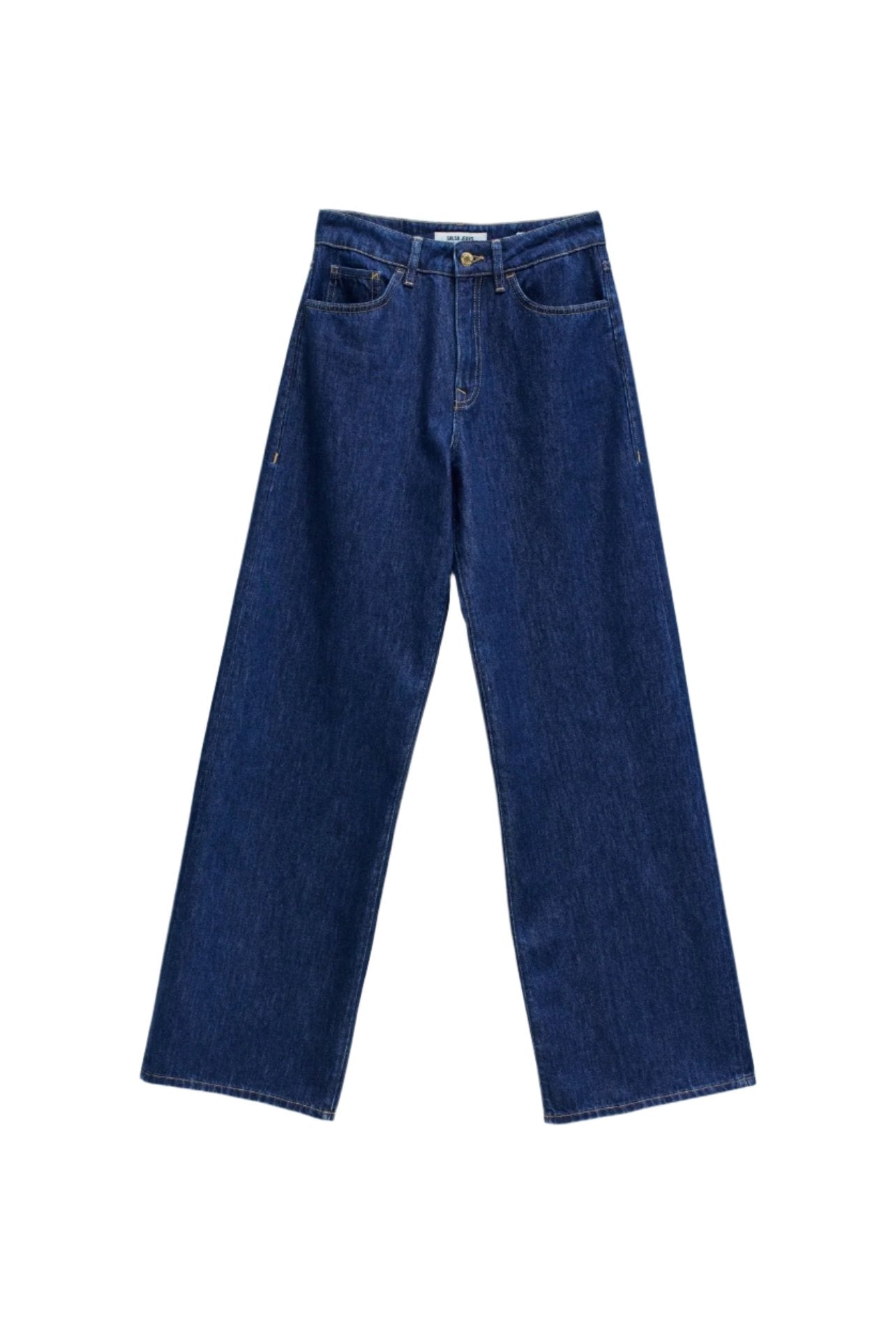 Jeans a gamba larga con lavaggio scuro Salsa Jeans