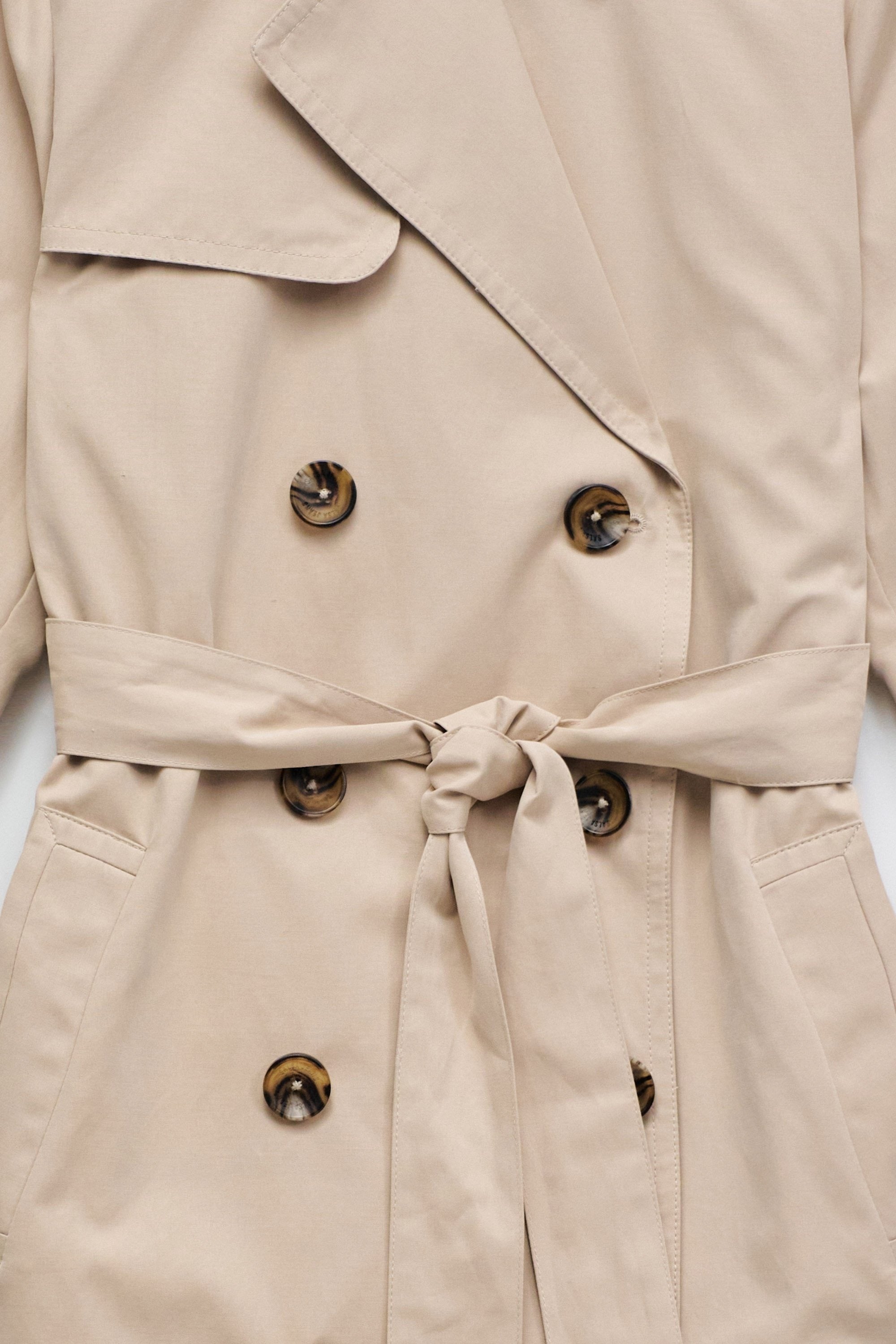 Trench in marrone chiaro Giacche Salsa Jeans