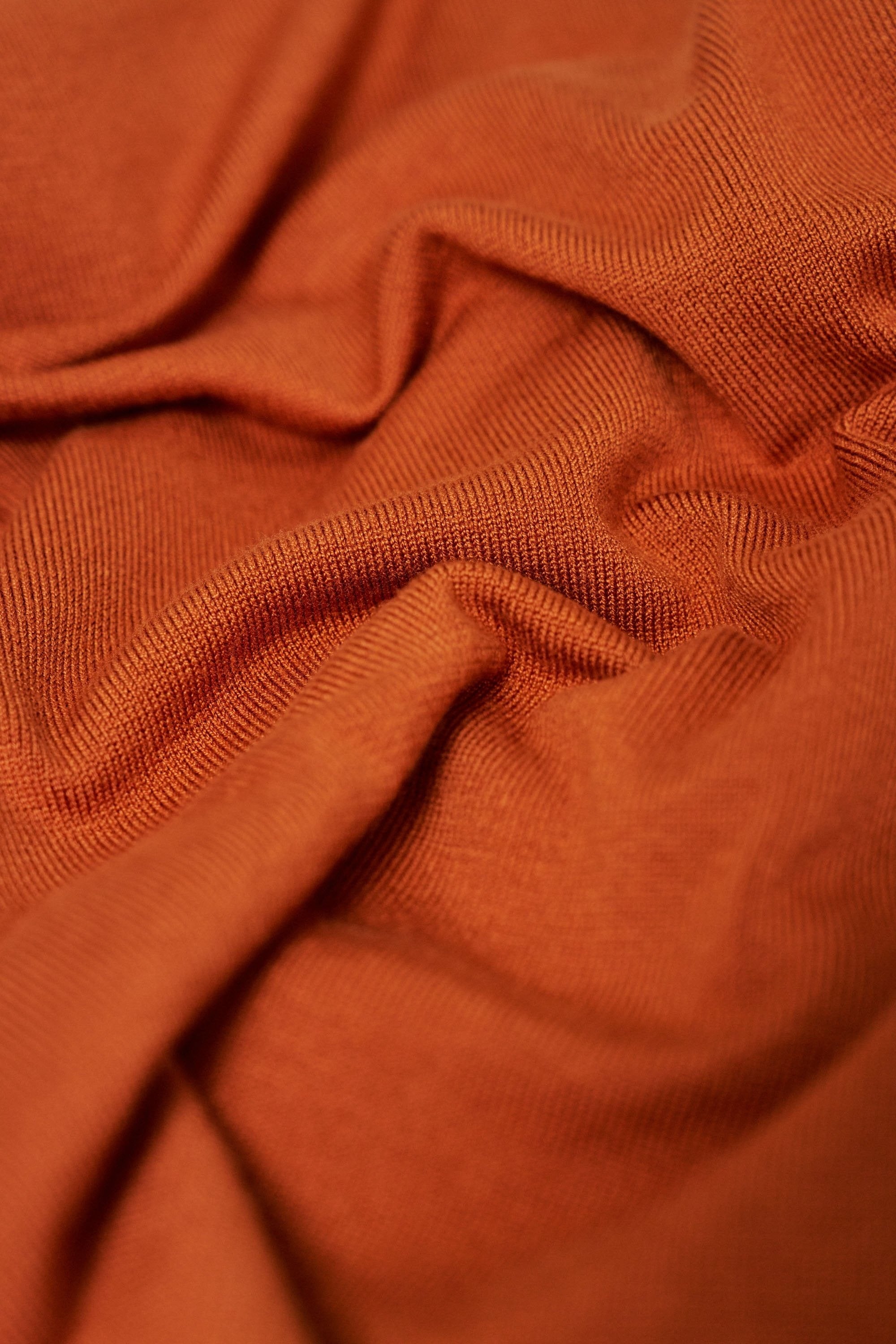 Basic a maniche lunghe in arancione medio Maglioni Salsa Jeans