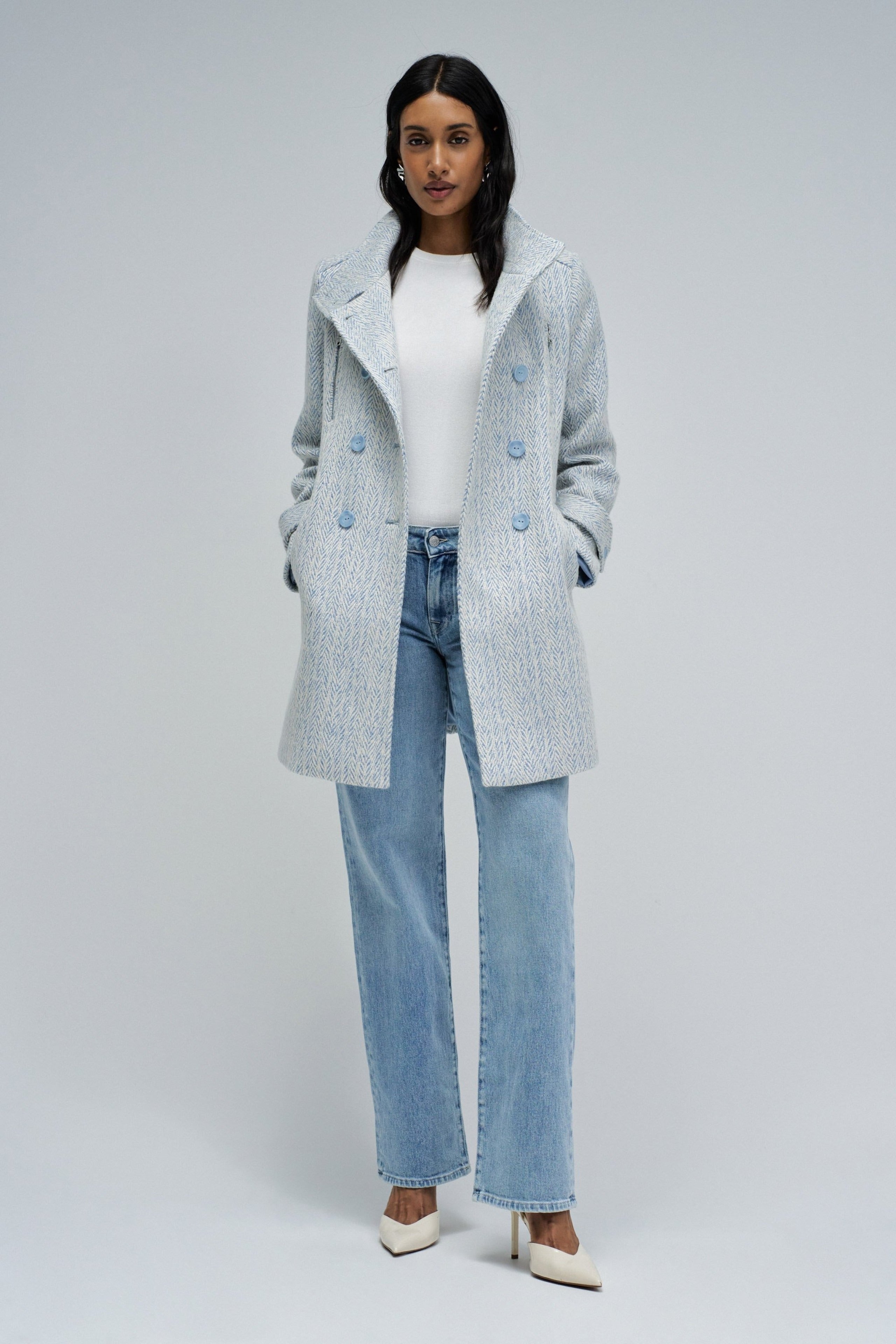 Jeans Low Rise in denim medio chiaro Jeans Salsa Jeans