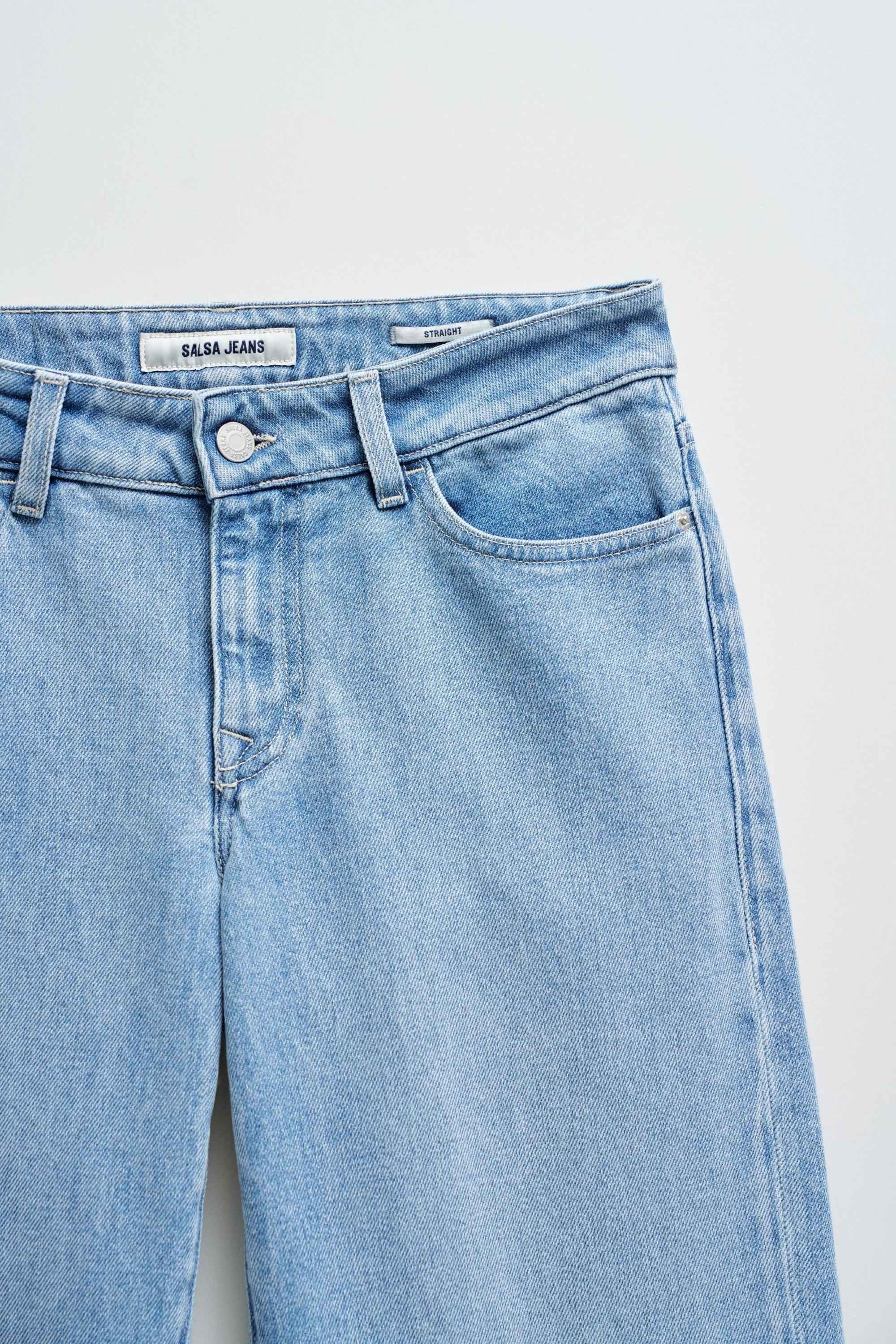 Jeans Low Rise in denim medio chiaro Jeans Salsa Jeans