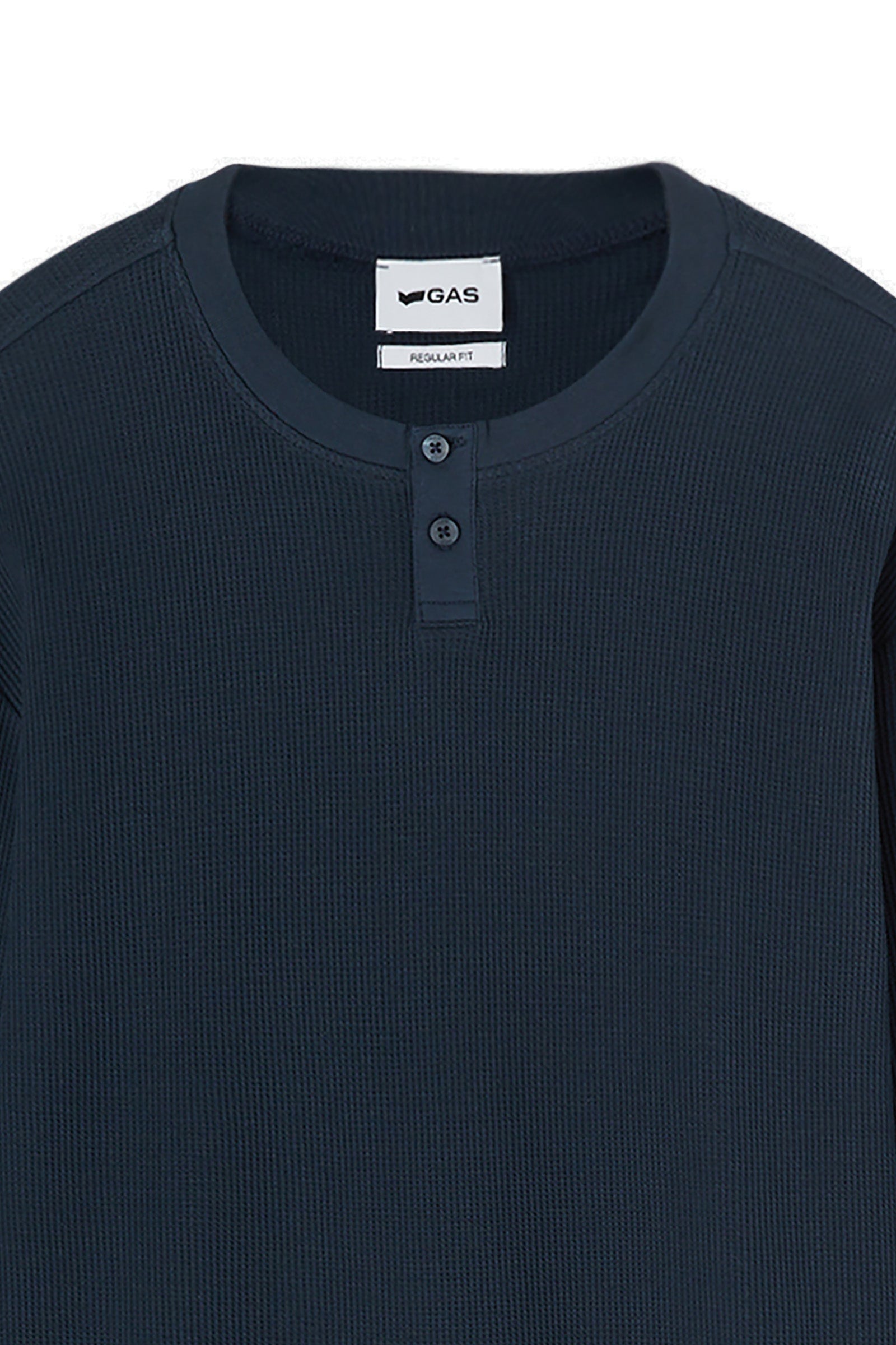 Maglietta Flavien Ser M/L in blu navy Magliette GAS   