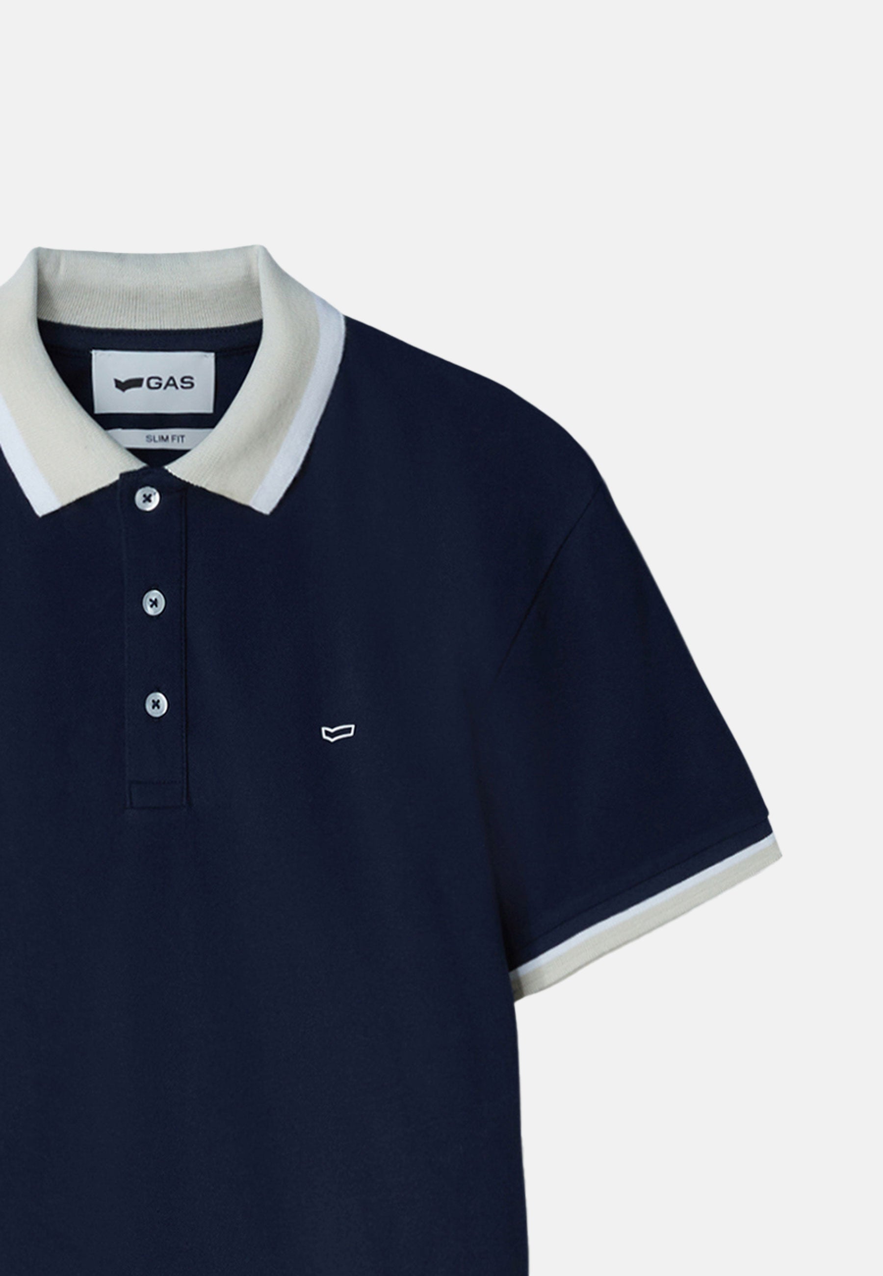 Polo Ralph/S Gas in blu navy Polo GAS   