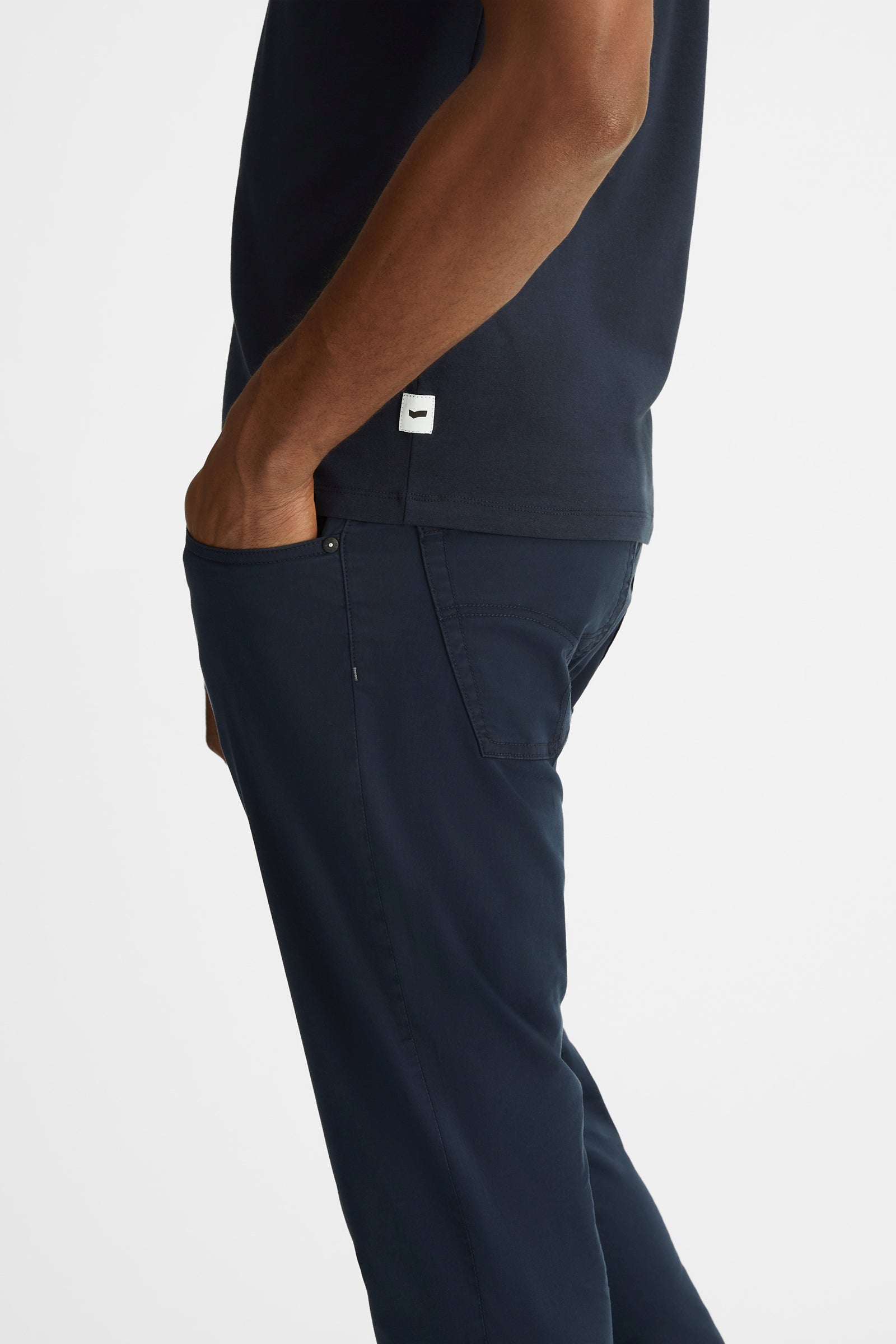 Albert Simple Rev 5 Pocket in jeans blu navy GAS   