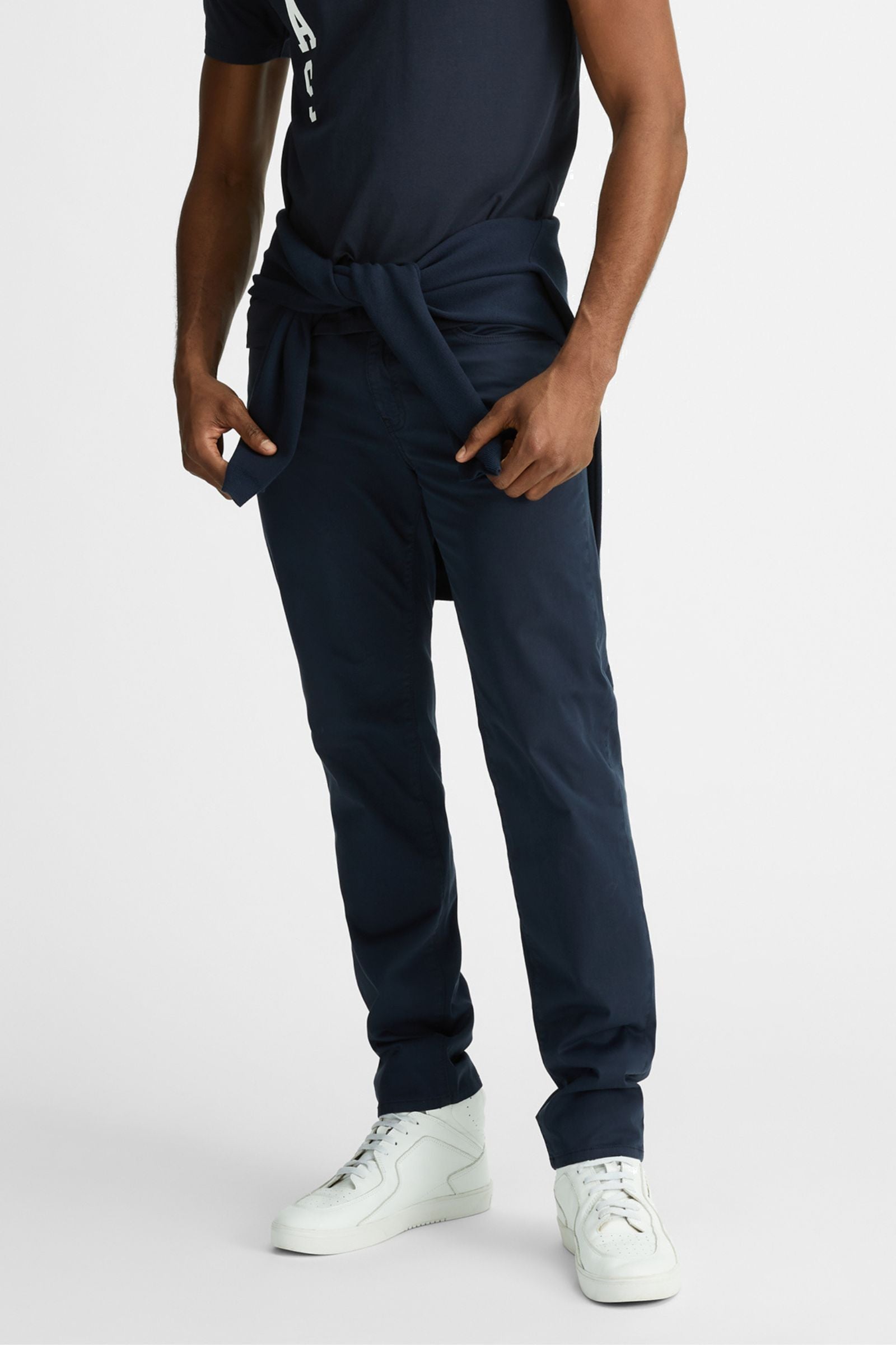 Albert Simple Rev 5 Pocket in jeans blu navy GAS   