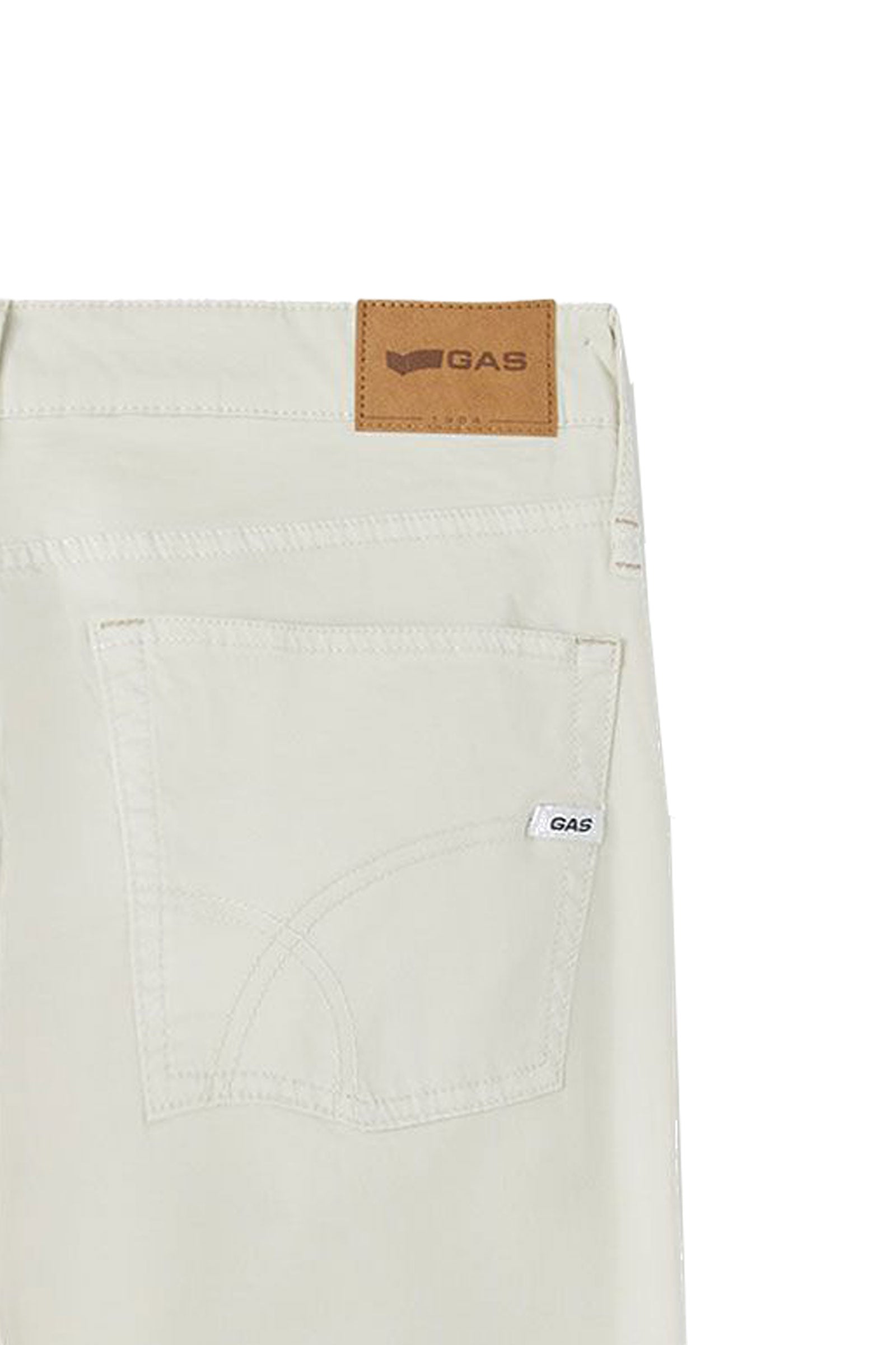 Jeans Albert Simple Rev 5 Pocket in Betulla Argento GAS   