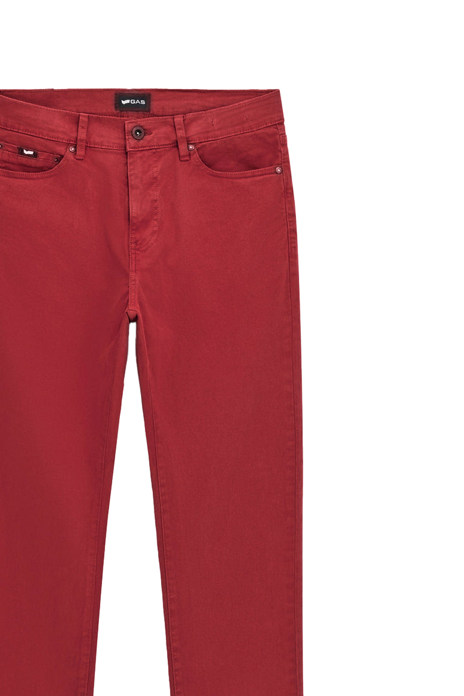 Albert Simple Rev in pantaloni rosso tibetano GAS   