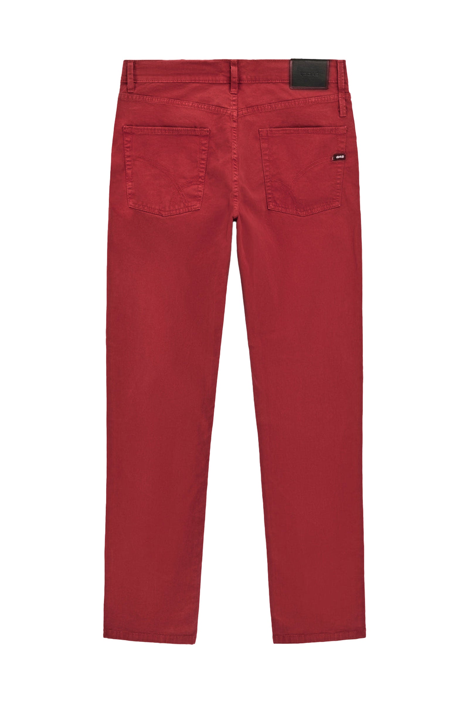 Albert Simple Rev in pantaloni rosso tibetano GAS   