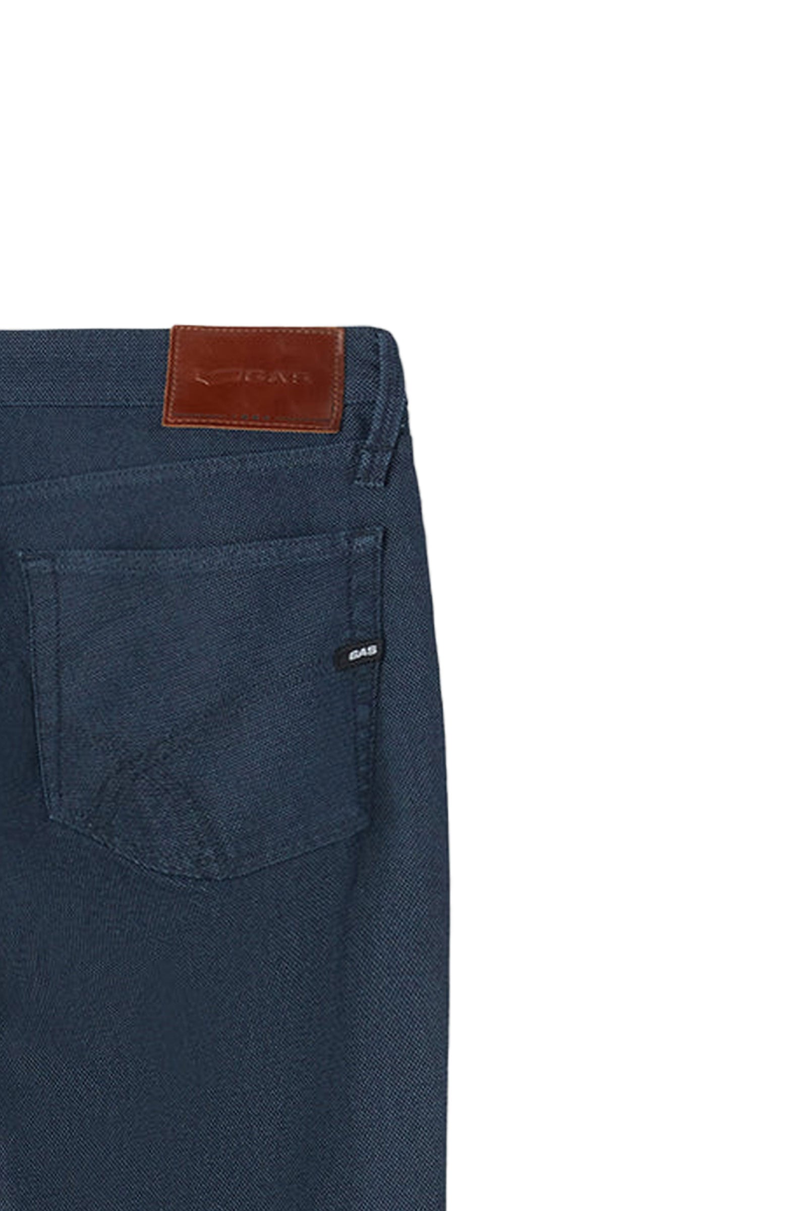 Albert S.Chino Denim in Blu Medio Pantaloni leggeri GAS   