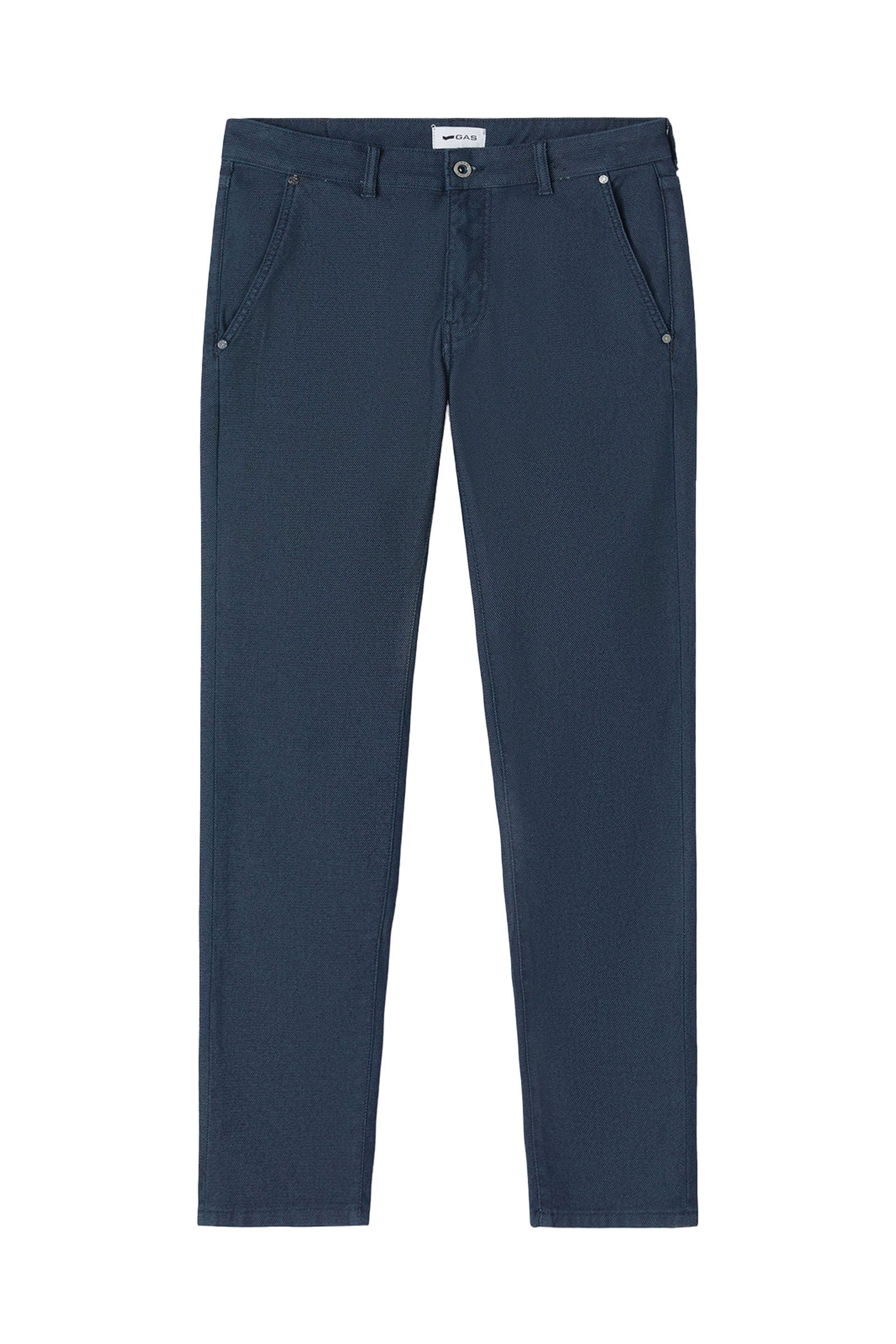 Albert S.Chino Denim in Blu Medio Pantaloni leggeri GAS   