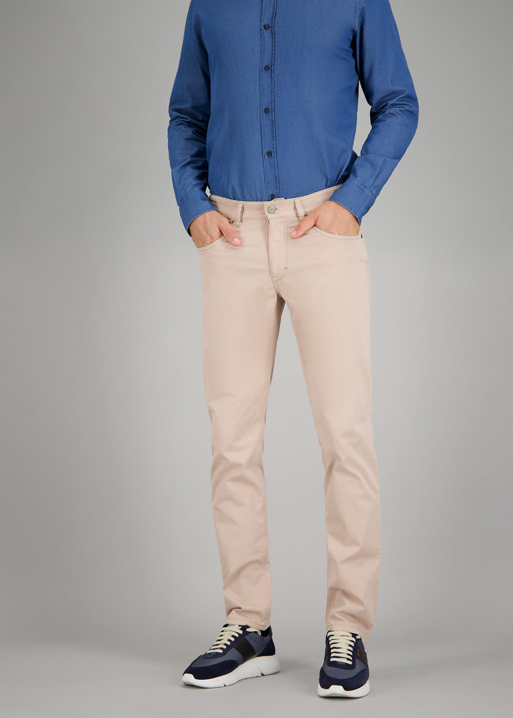 Pantaloni BILL-3 in beige Pantaloni Gardeur