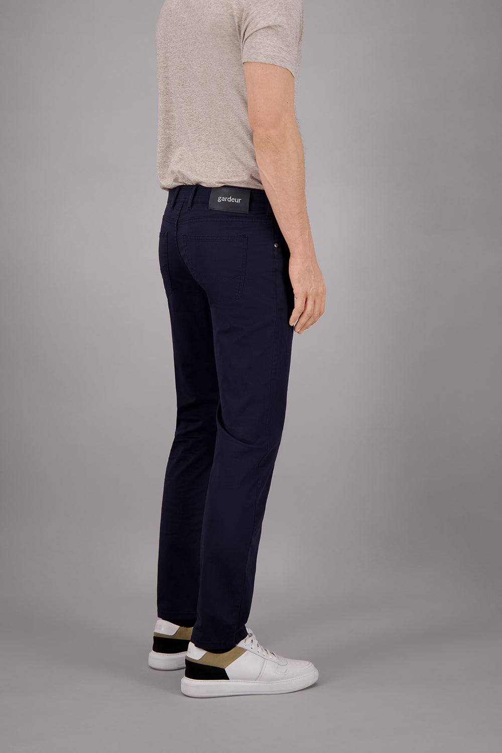 Pantaloni BILL-3 in blu Pantaloni Gardeur