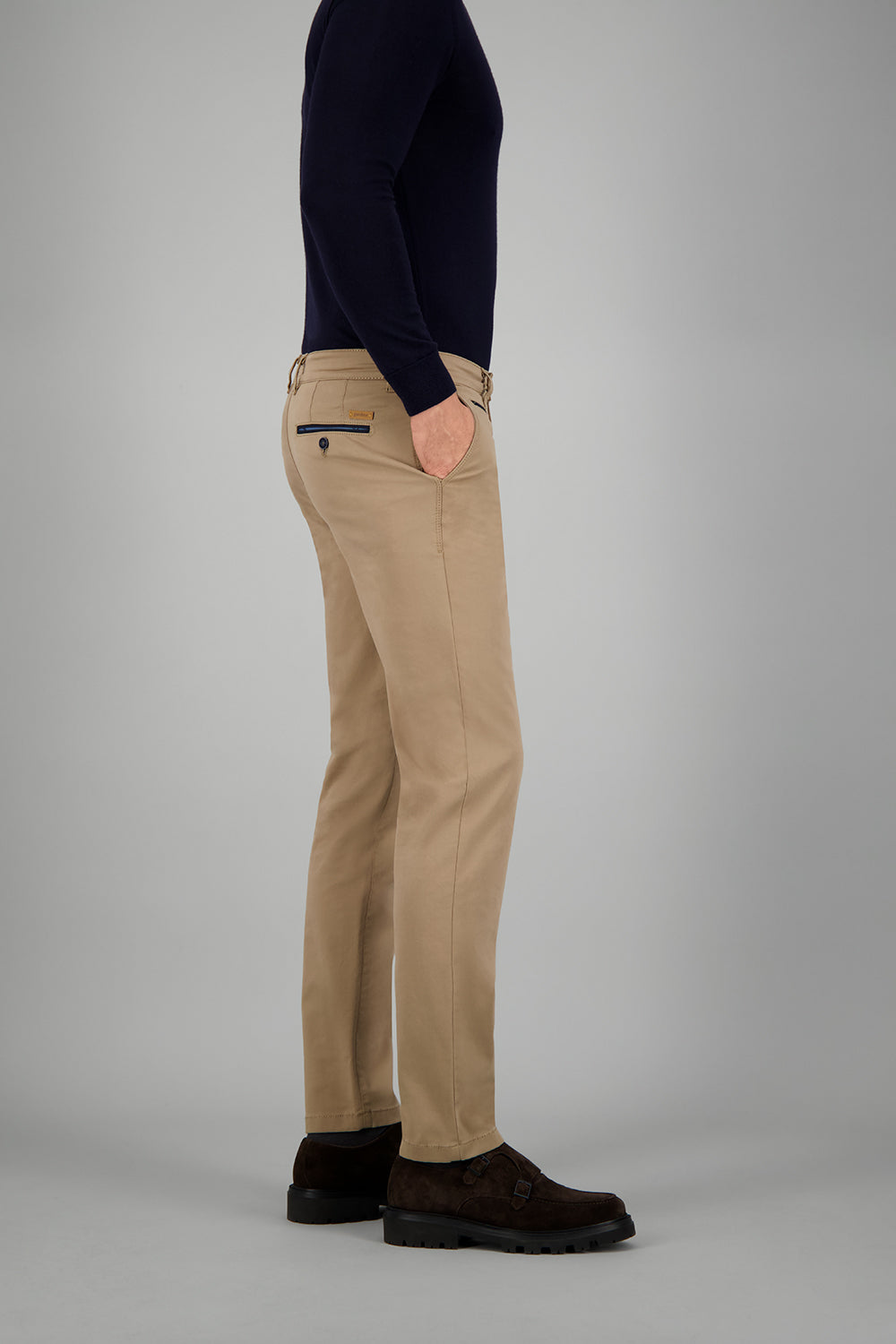 BENNY-3 Pantaloni chino in sabbia Pantaloni Gardeur