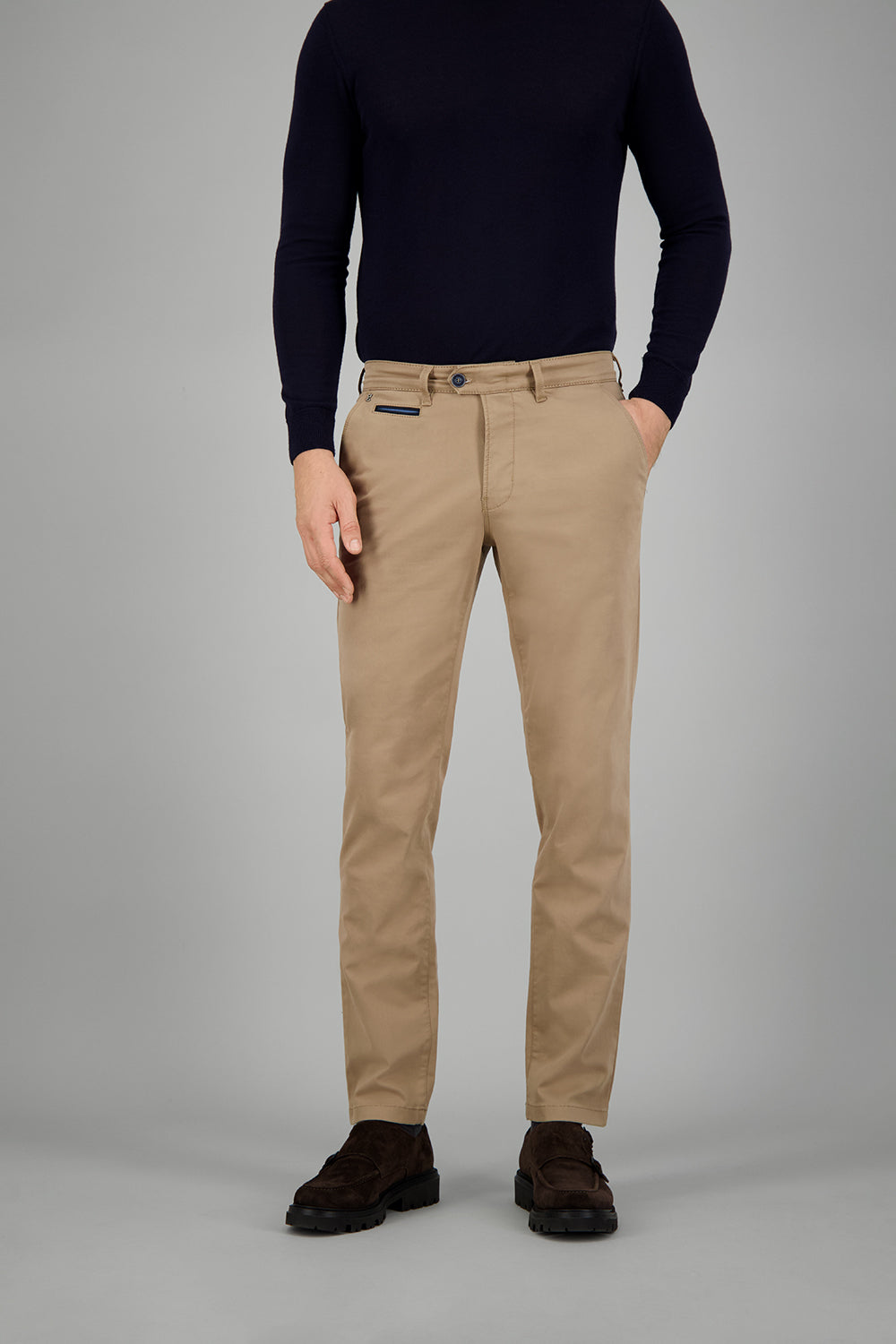 BENNY-3 Pantaloni chino in sabbia Pantaloni Gardeur