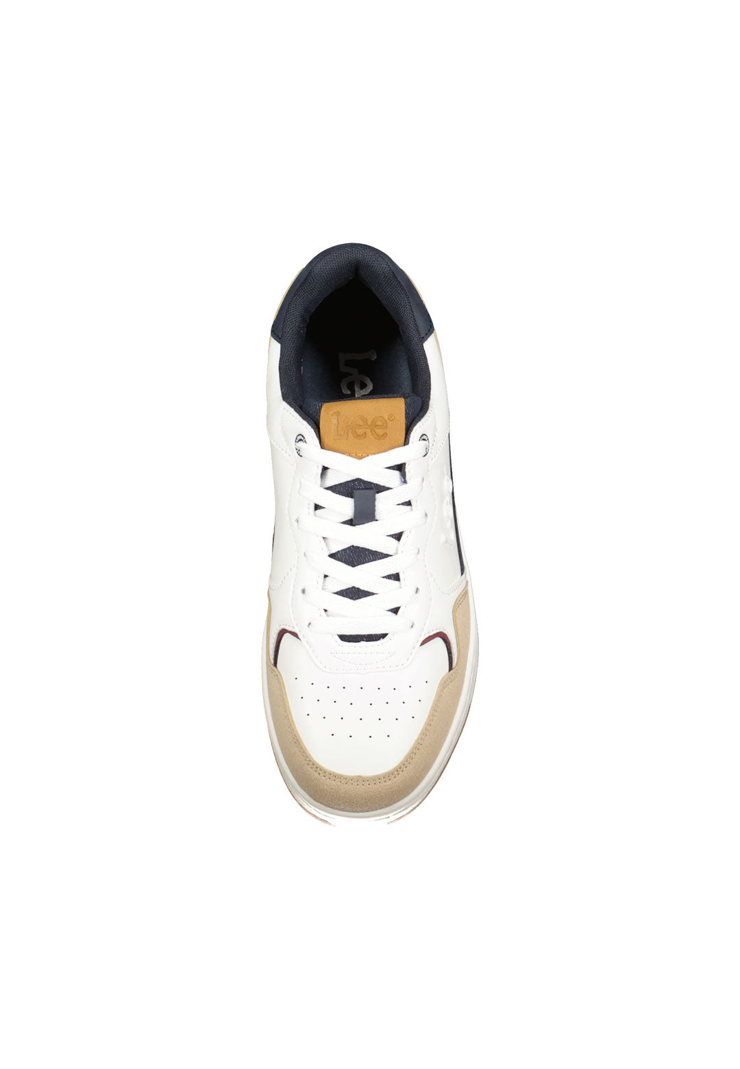 Craig Low in bianco brillante/vestito blu Sneakers Lee   