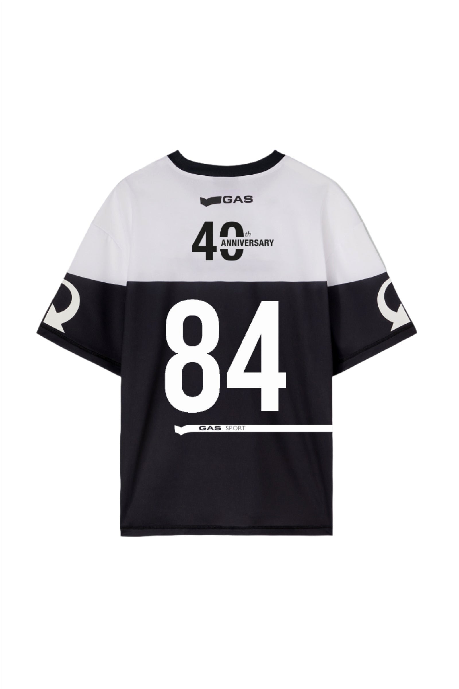 GSP1 Tech T-Shirt 84 in Bianco+Grigio Magliette GAS   