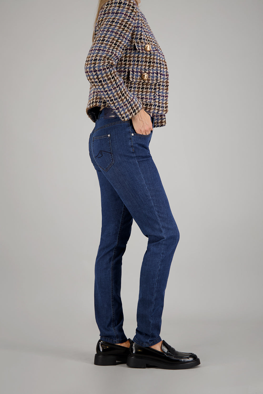 Jeans ZURI90 in pietra scura Jeans Gardeur