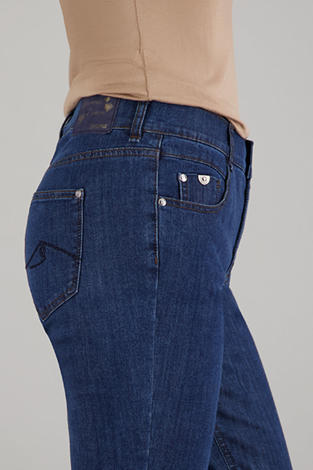 Jeans ZURI90 in pietra scura Jeans Gardeur