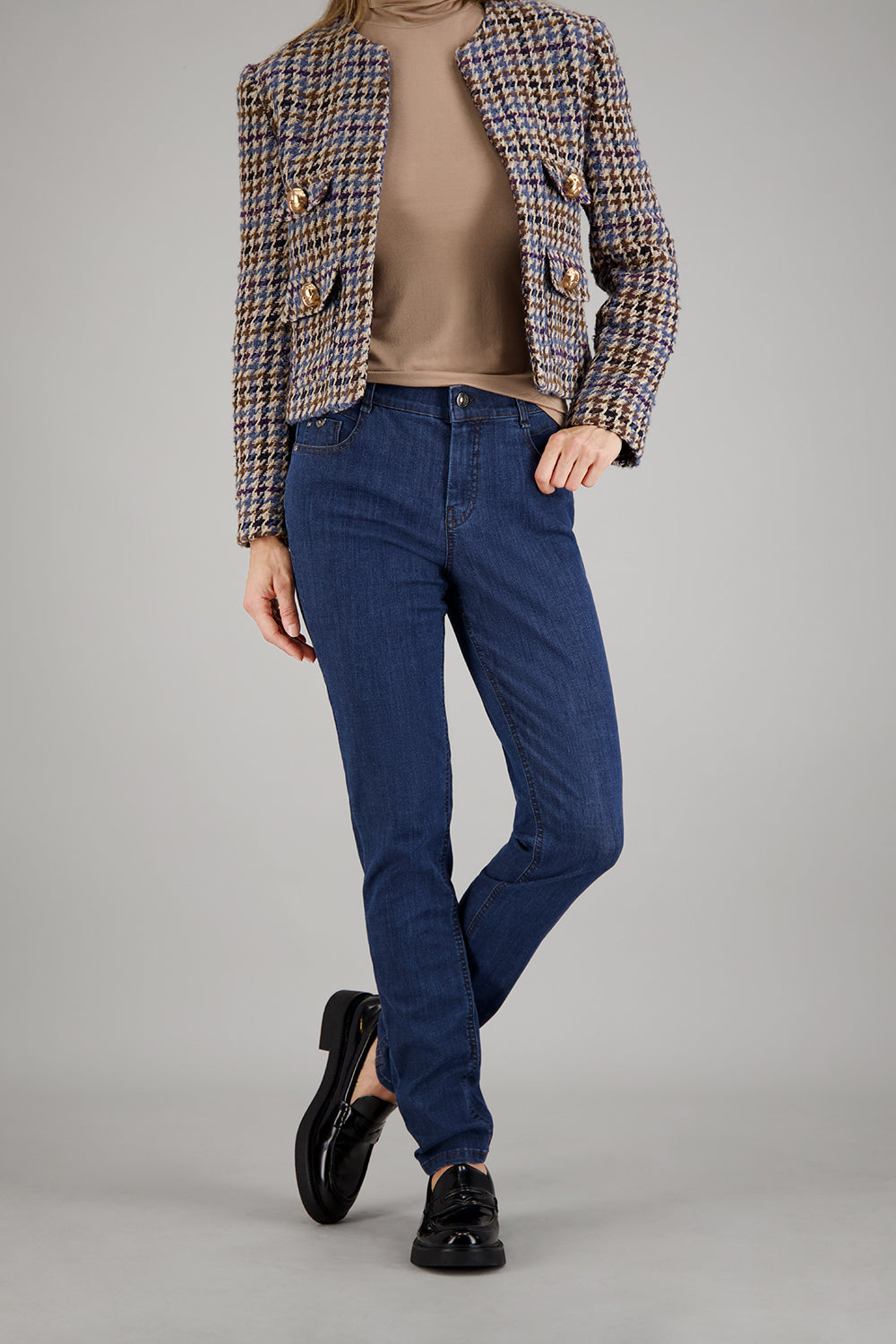 Jeans ZURI90 in pietra scura Jeans Gardeur