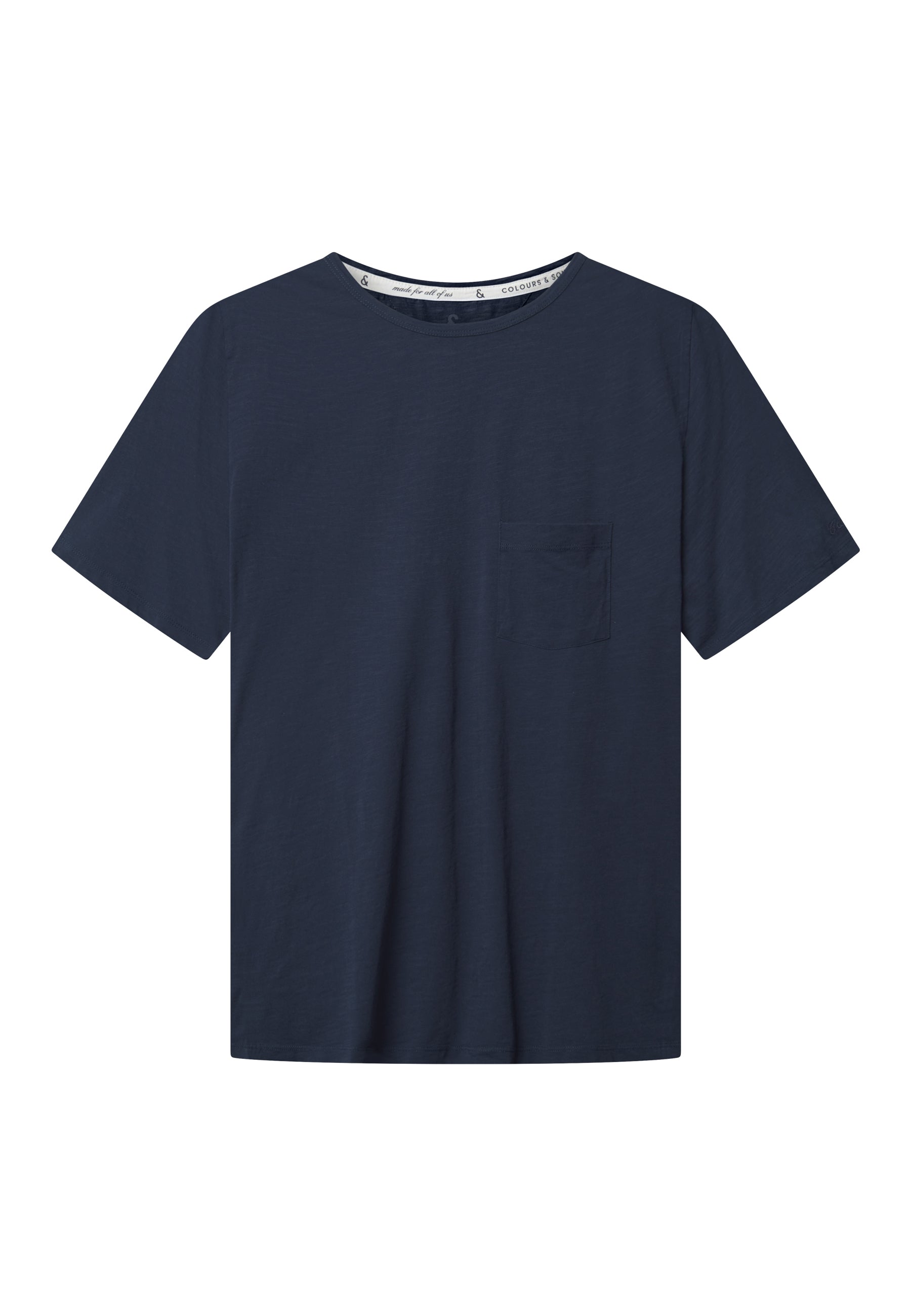 Maglietta - Slub in Navy T-Shirt Colours and Sons   