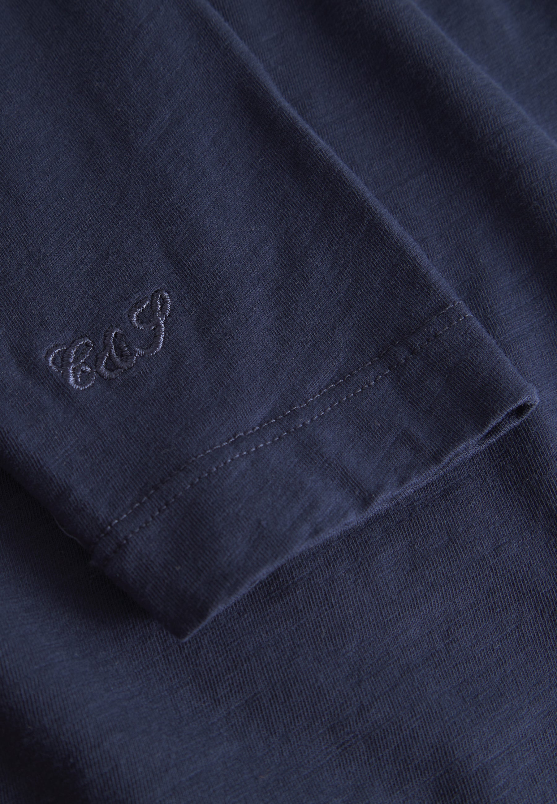 Magliette Henley - Slub in Navy Colours and Sons   