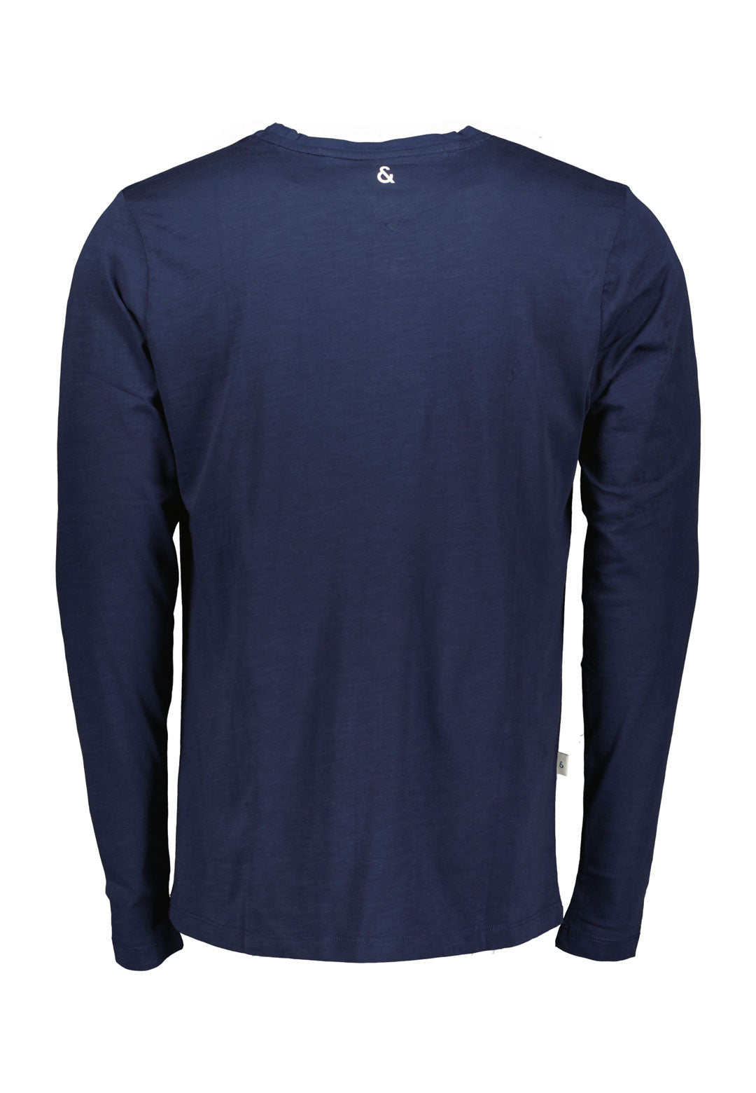 Magliette Henley - Slub in Navy Colours and Sons   