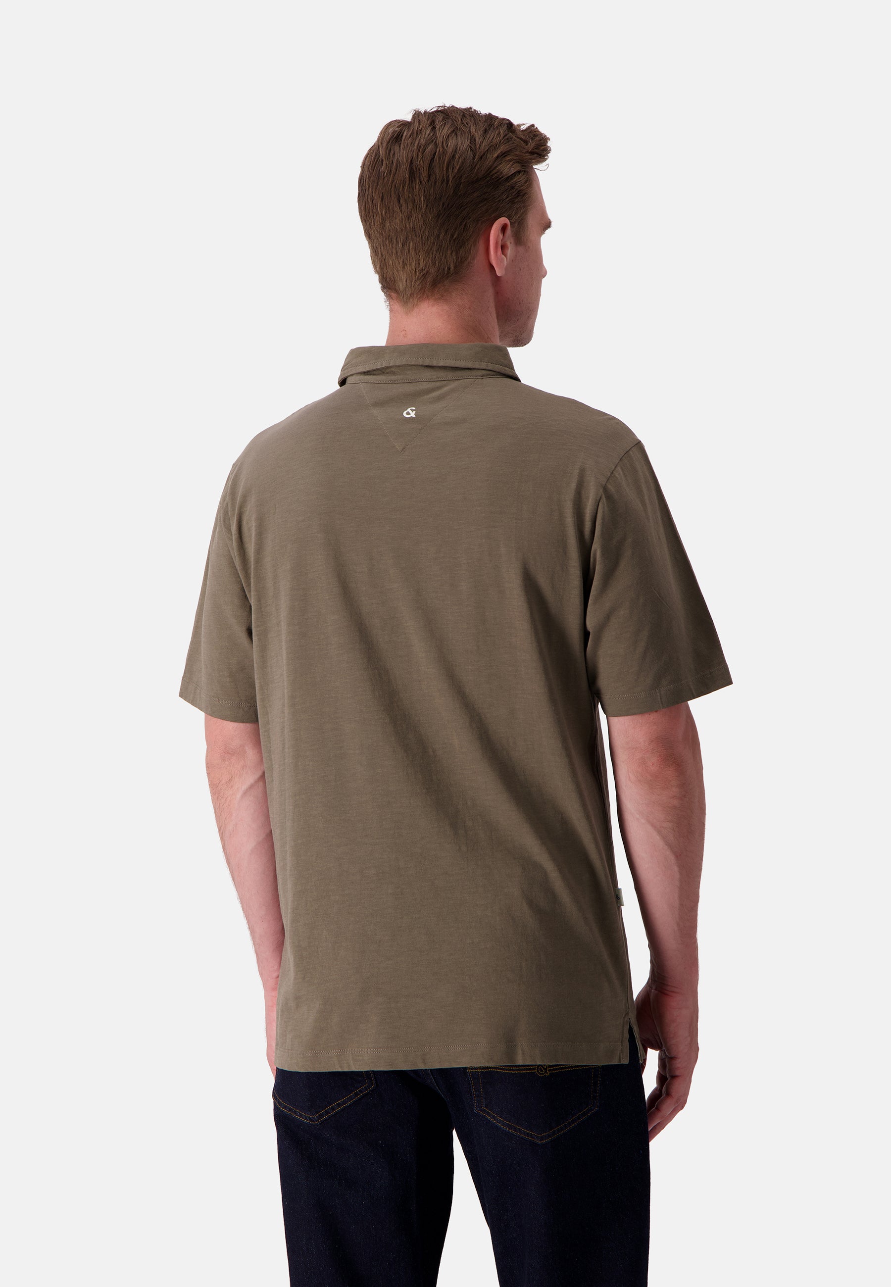 Polo Slub in Olive Polo Colours and Sons   