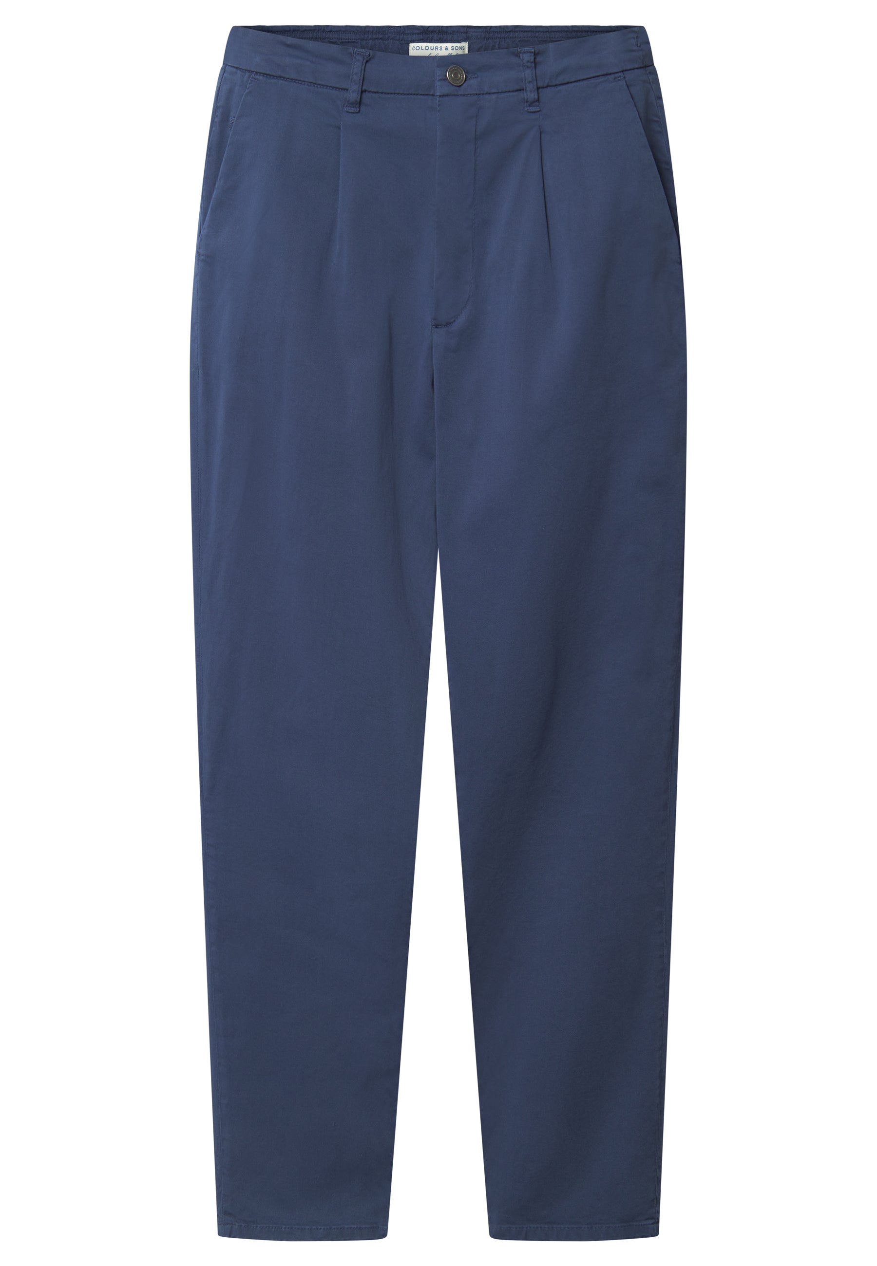 Pantaloni - Chino arrotolati in pantaloni marini Colours and Sons   