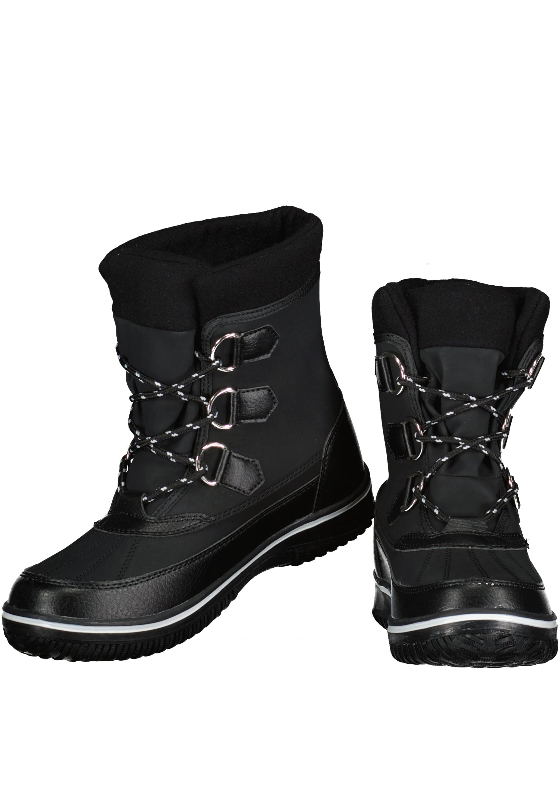 Alta High in Triple Black Stivali invernali O'Neill   