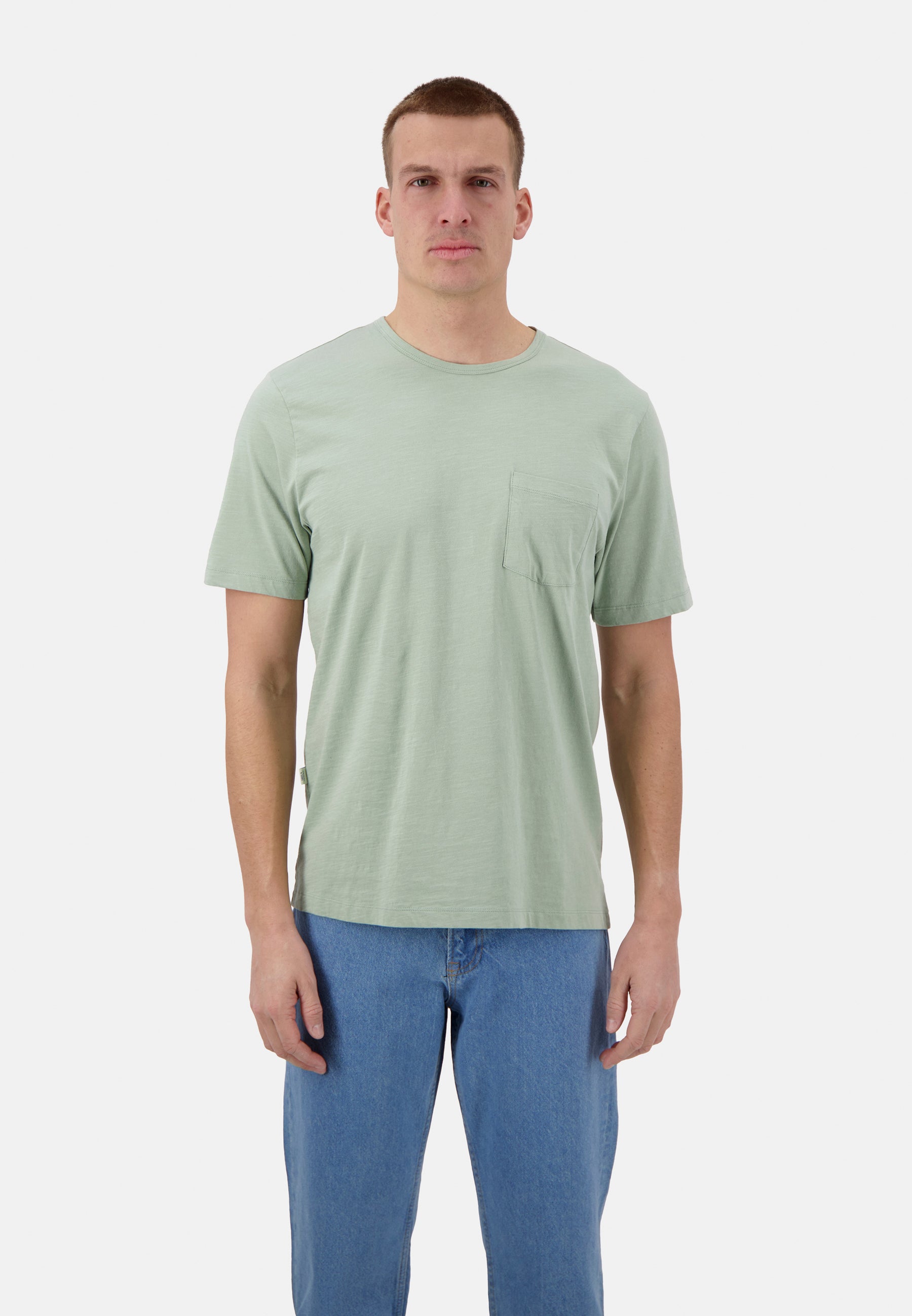 Maglietta - Slub in Pistachio T-Shirt Colours and Sons   