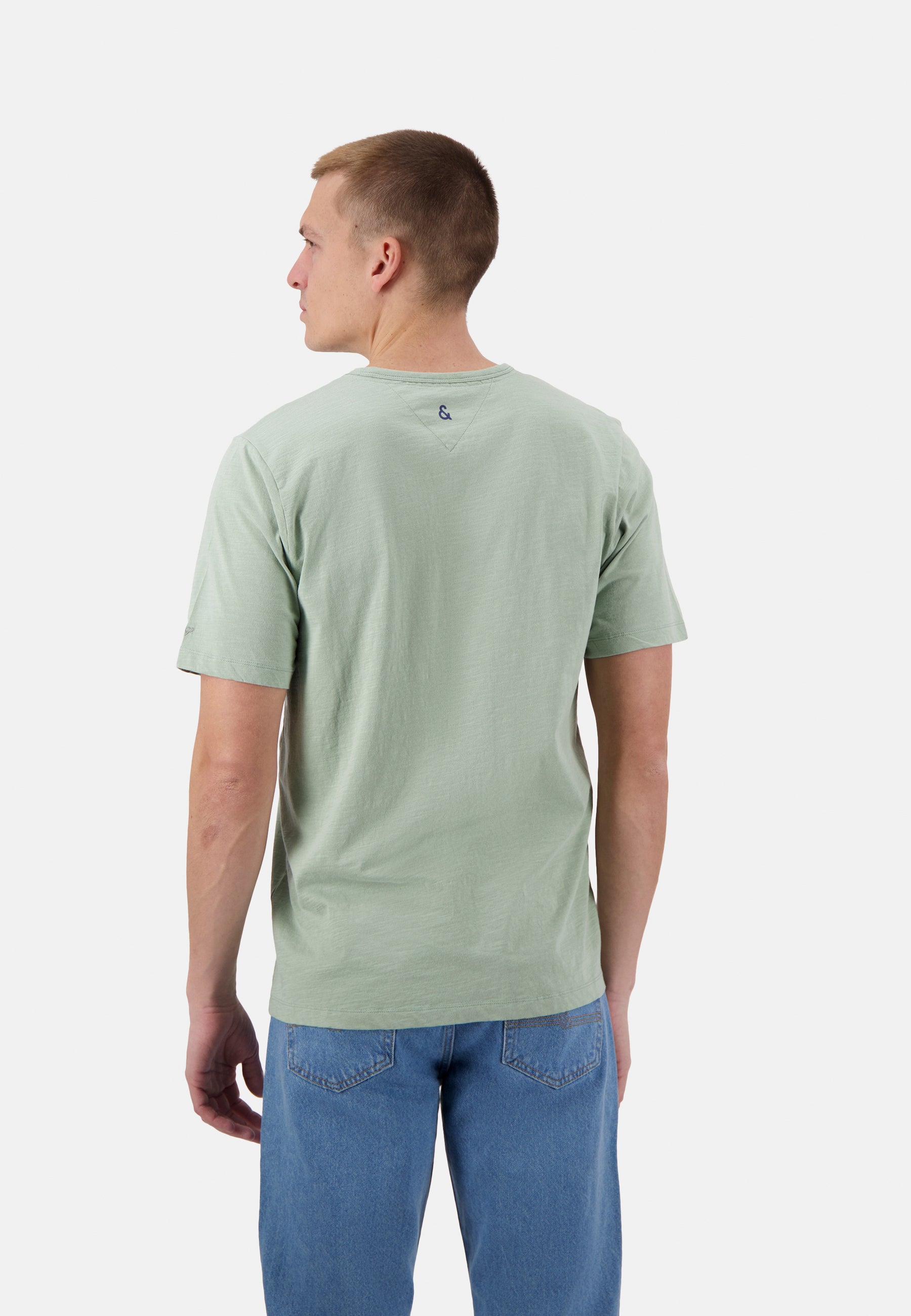 Maglietta - Slub in Pistachio T-Shirt Colours and Sons   