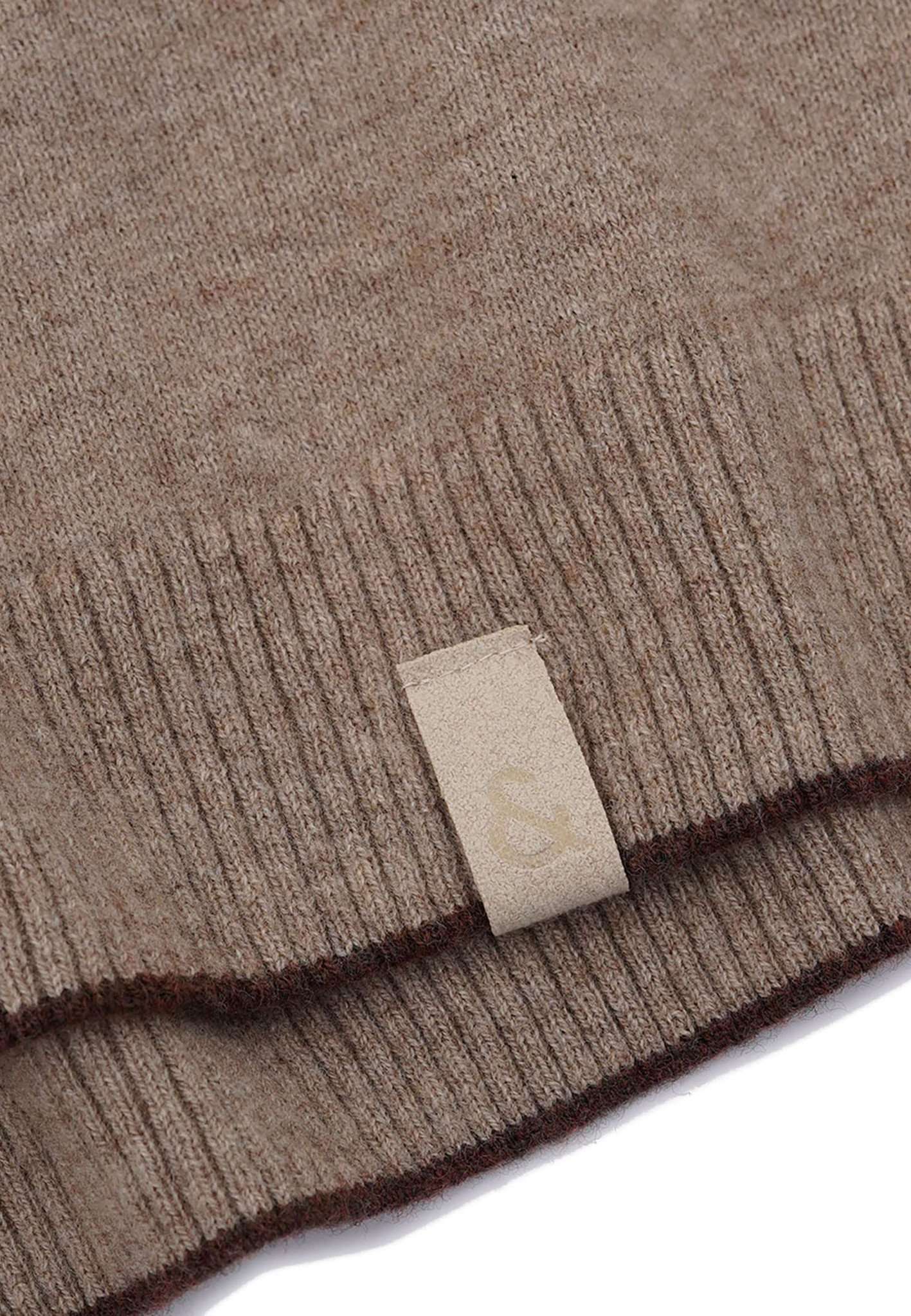 Scollo rotondo in misto Merino in Tenda Maglioni Colours and Sons