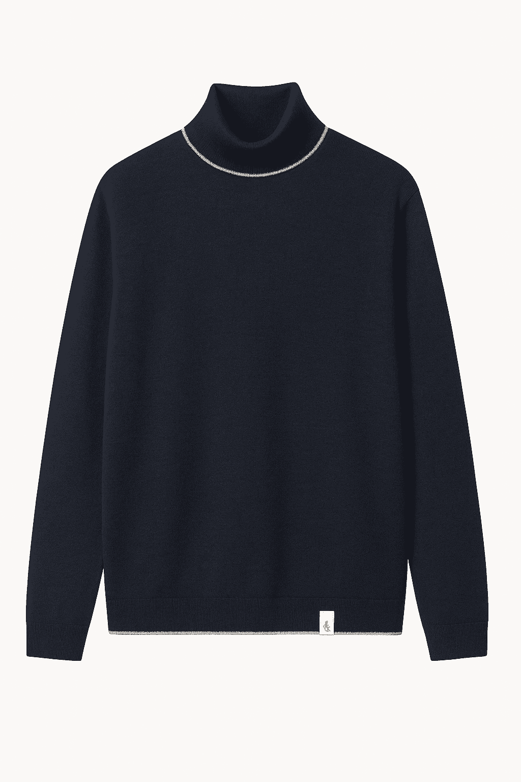 Dolcevita in misto merino in blu