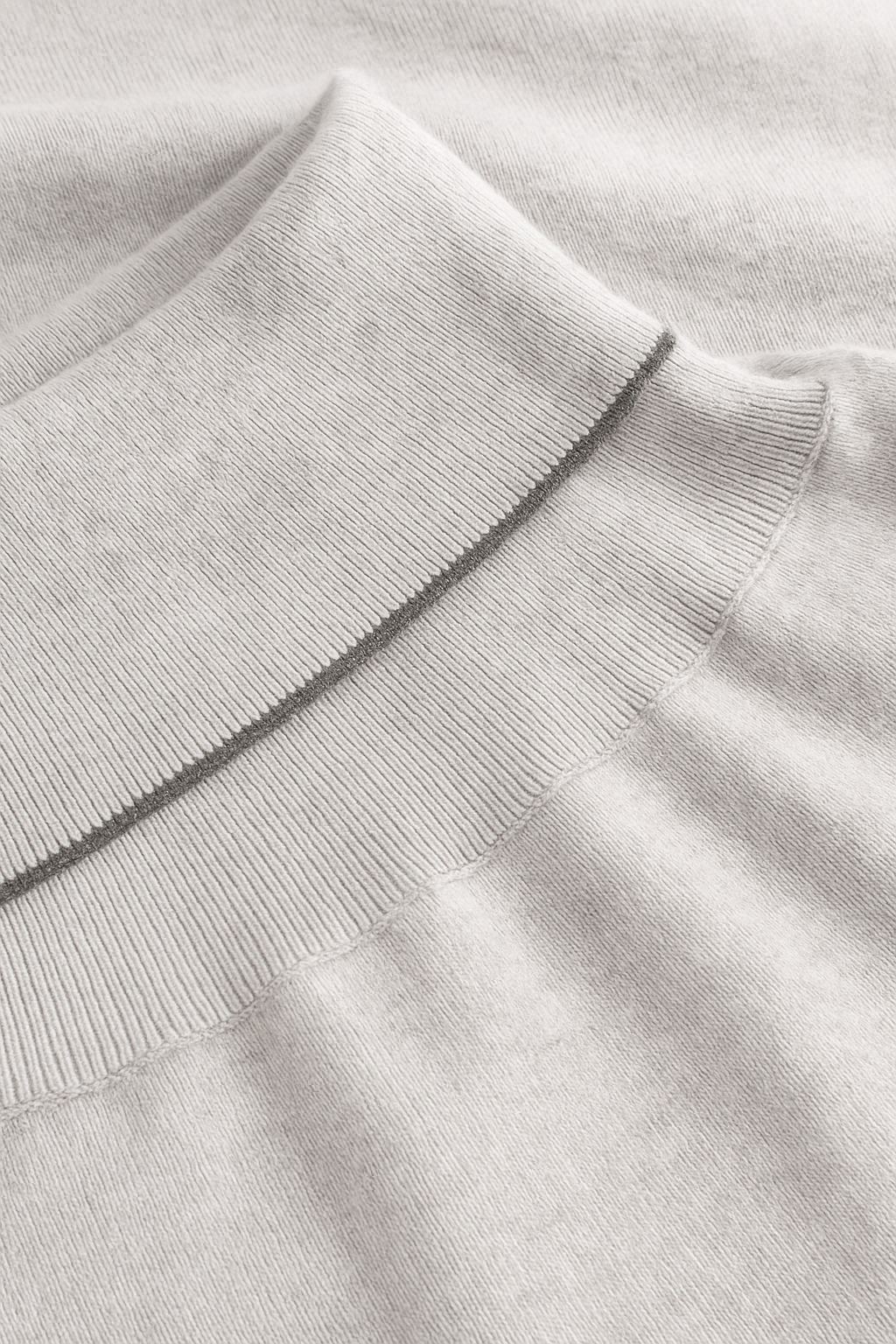 Dolcevita in misto merino color argento