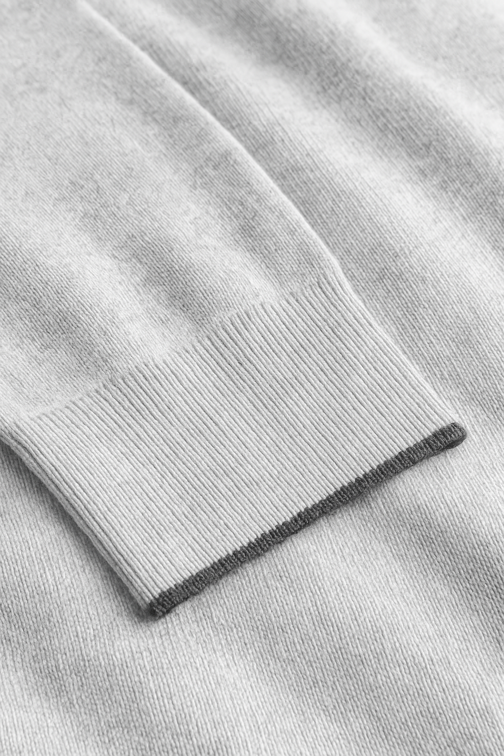 Dolcevita in misto merino color argento