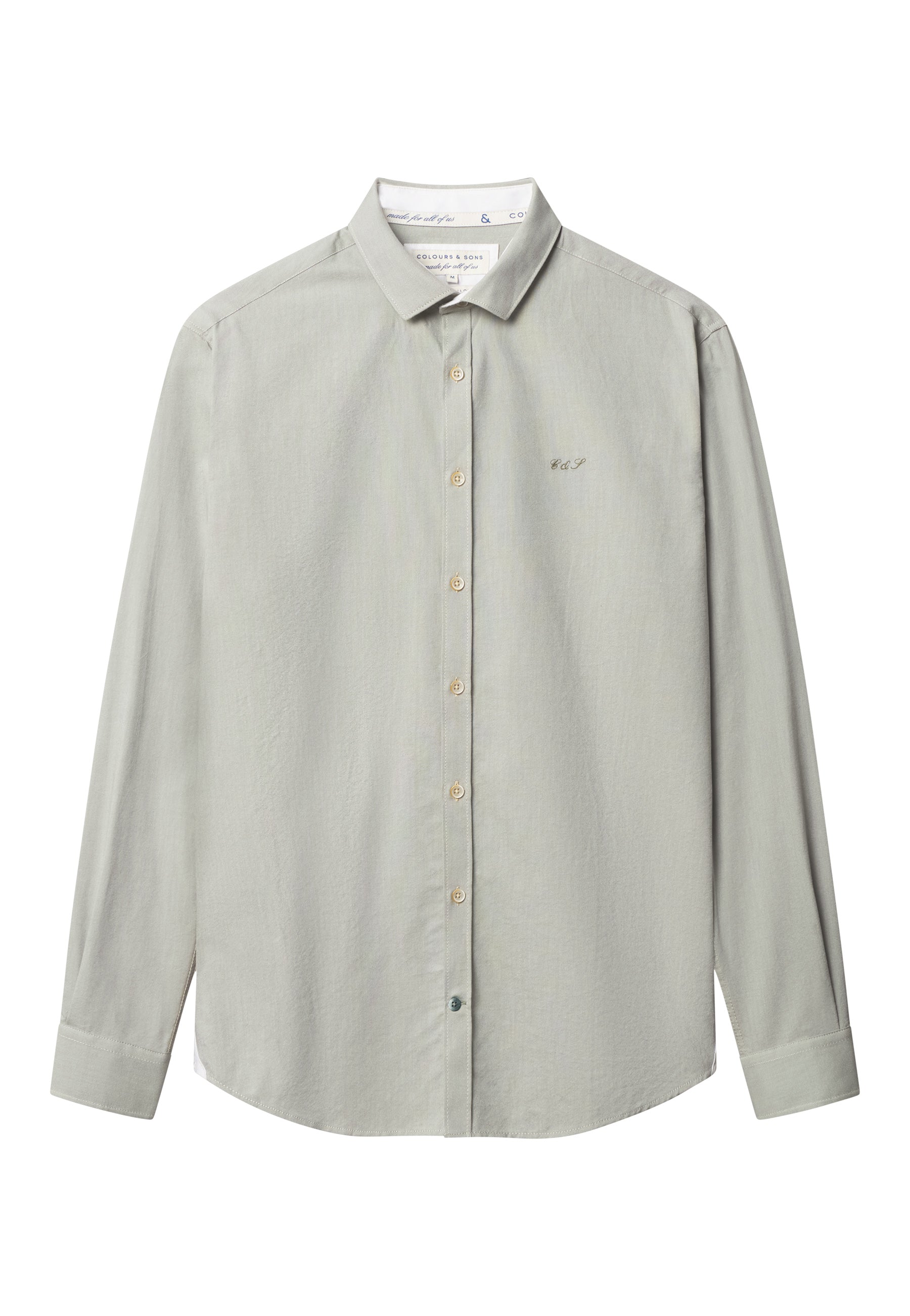 Camicia Oxford in Matcha Camicie Colours and Sons