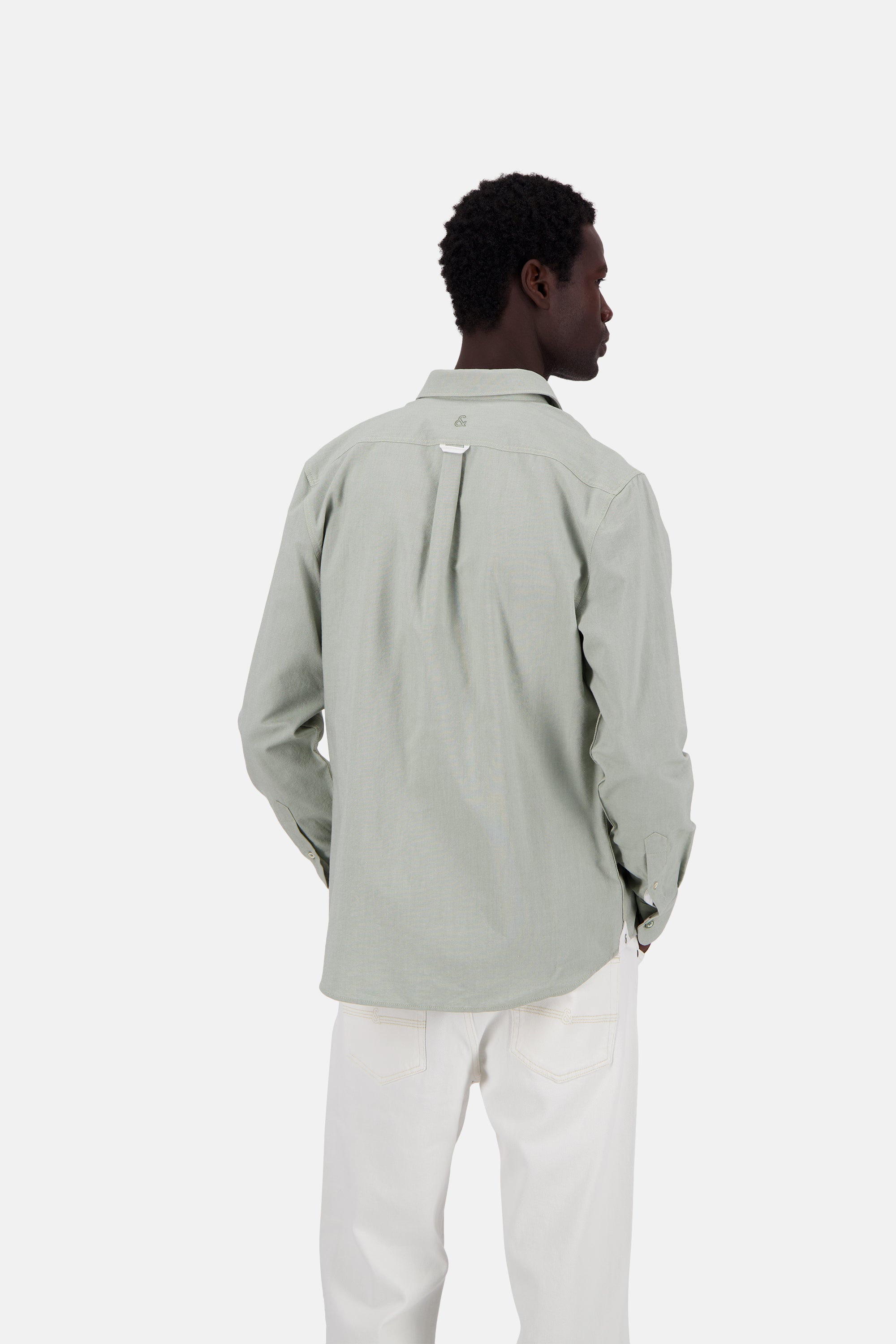 Camicia Oxford in Matcha Camicie Colours and Sons