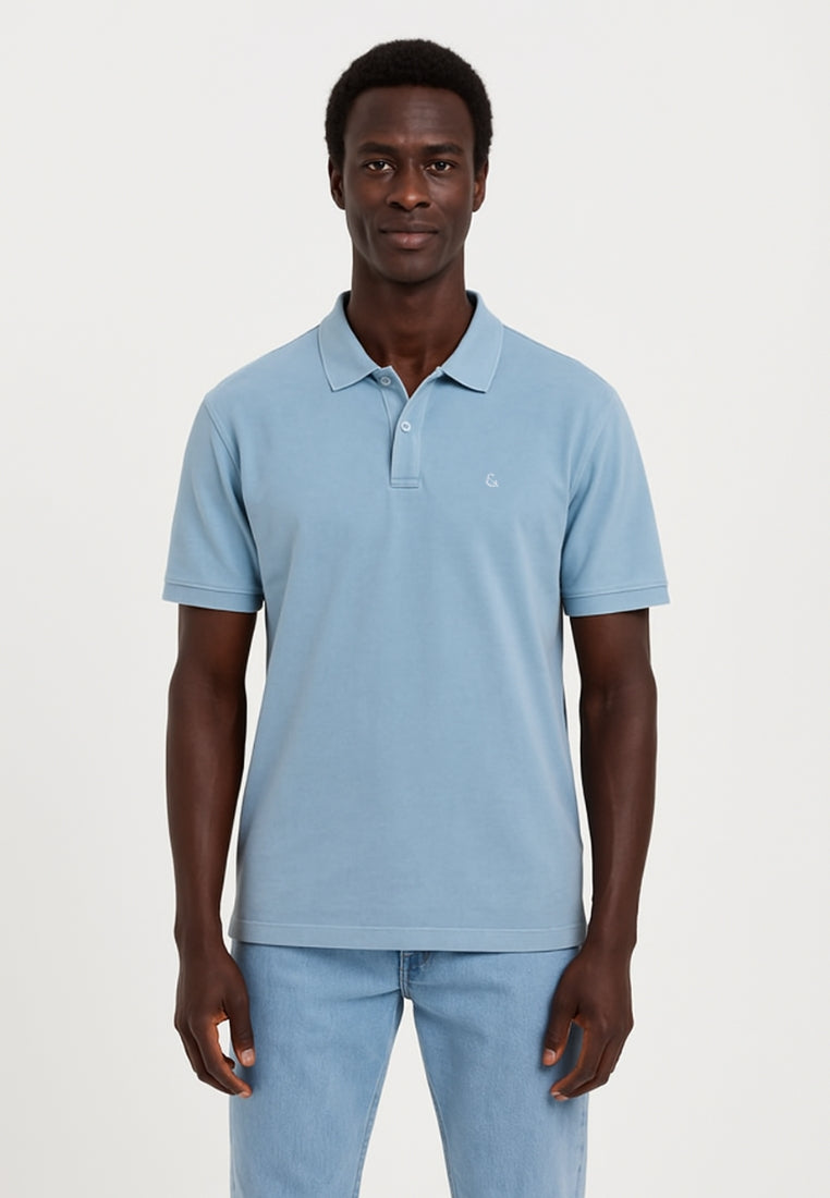 Polo tinta in tinta con la Grande Onda Magliette Colours and Sons