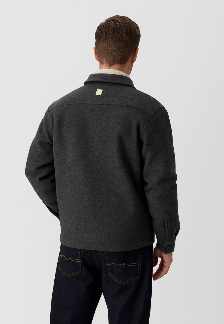 Giacca da lavoro-Soft Touch in grigio Camicie Colours and Sons