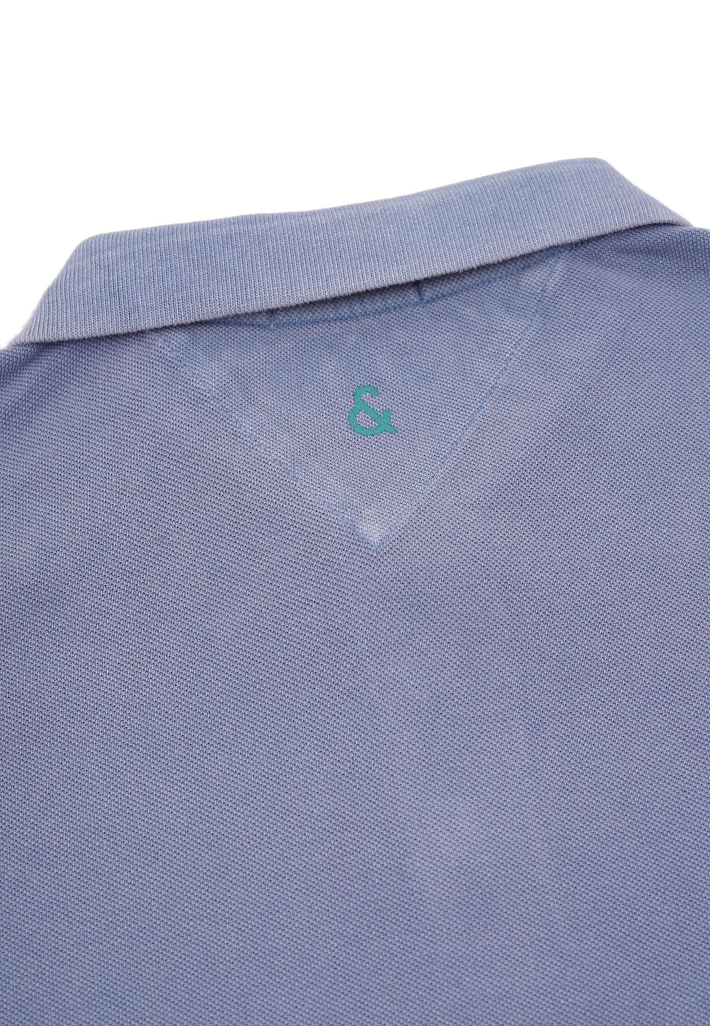 Polo lavate in fiordaliso Colours and Sons   